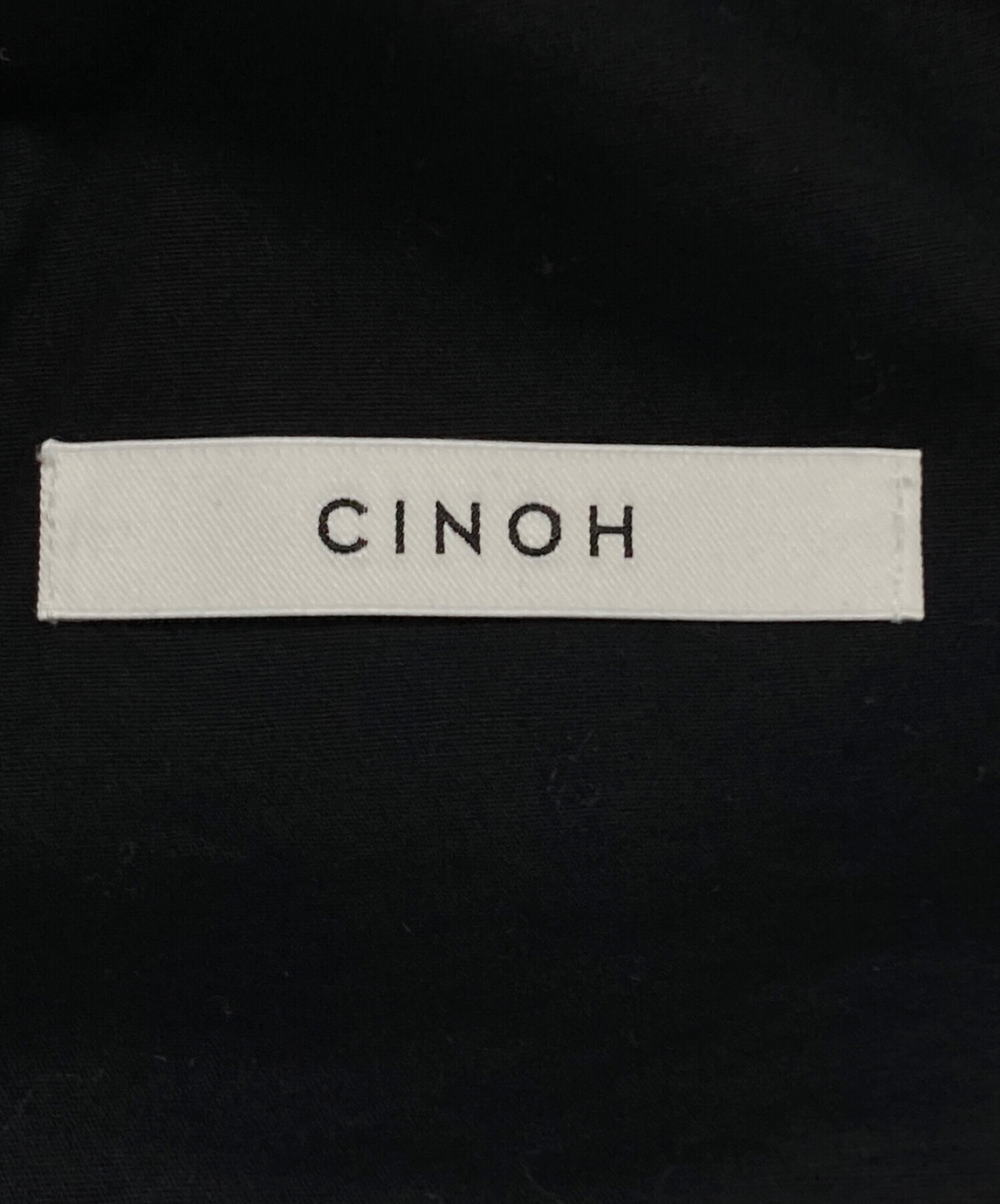 CINOH (チノ) DEUXIEME CLASSE (ドゥーズィエム クラス) SLITパンツ ブラック サイズ:34