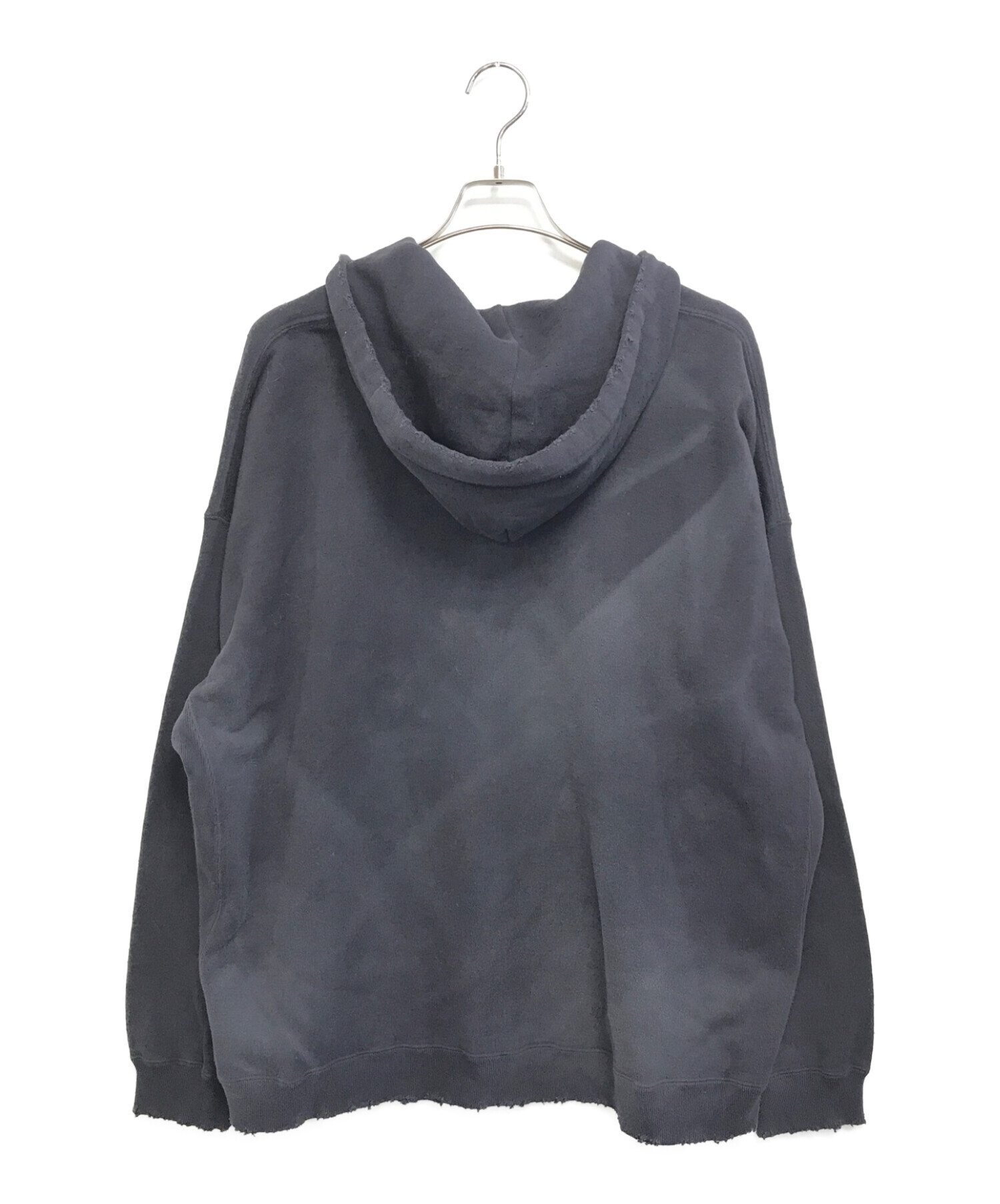 DAIRIKU (ダイリク) Ponyboy Cut off Hoodie ネイビー サイズ:M 未使用品