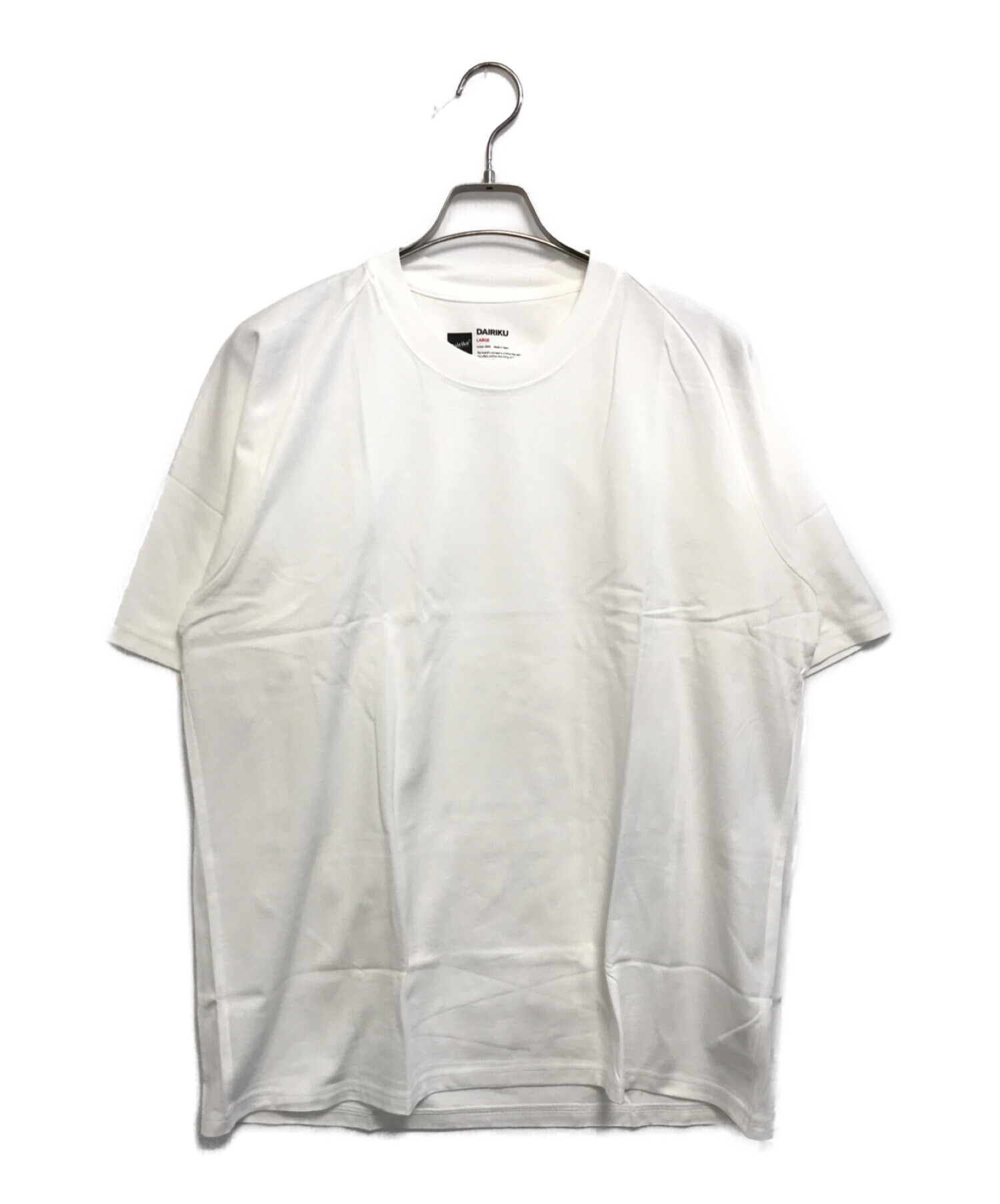 中古・古着通販】DAIRIKU (ダイリク) 2piece Pack Tee ホワイト サイズ