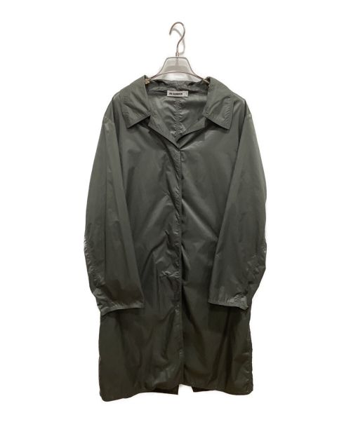 中古・古着通販】JIL SANDER (ジルサンダー) ナイロンコート グリーン