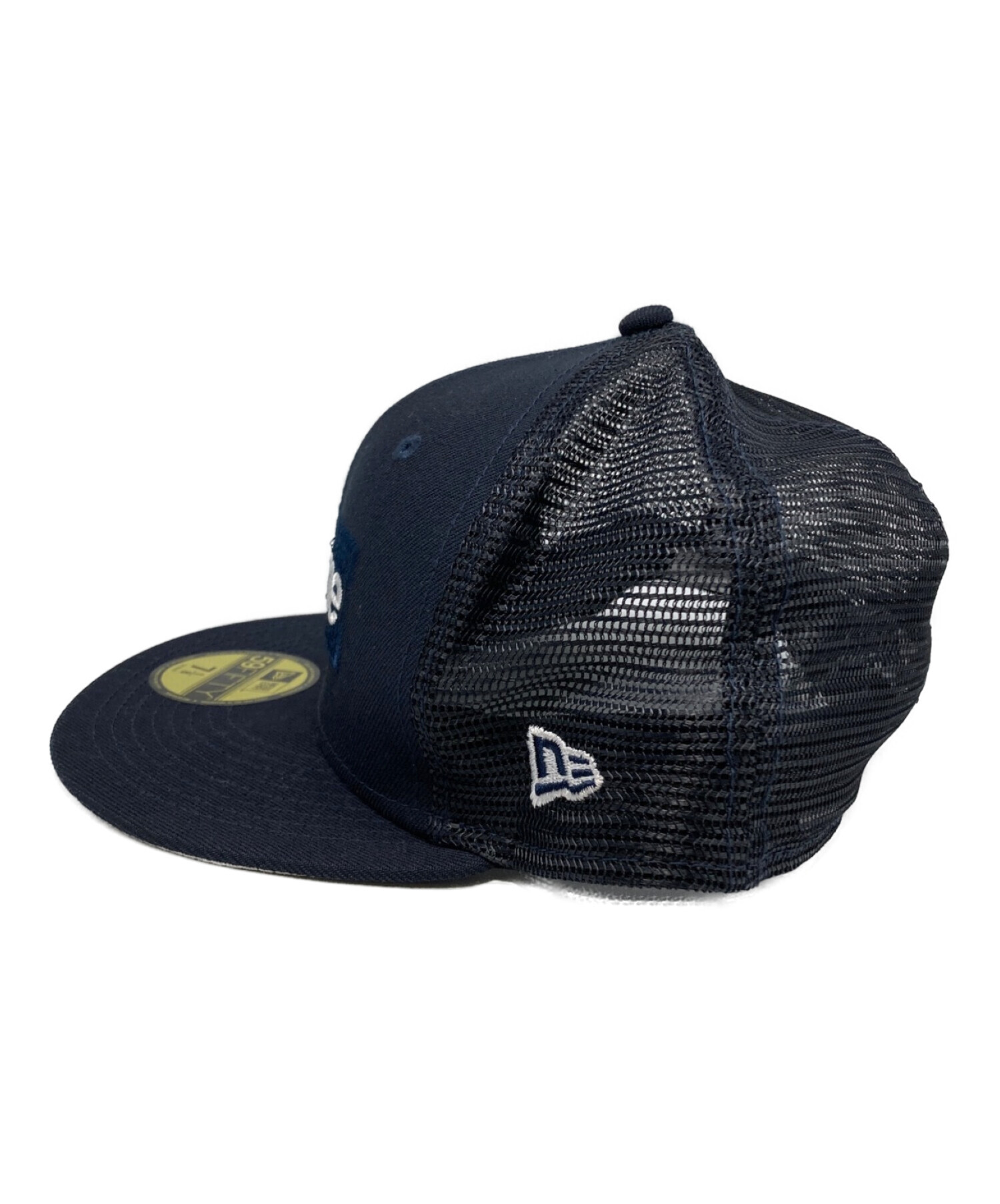 中古・古着通販】SUPREME (シュプリーム) New Era (ニューエラ) メッシュキャップ ネイビー サイズ:56.8｜ブランド・古着通販  トレファク公式【TREFAC FASHION】スマホサイト