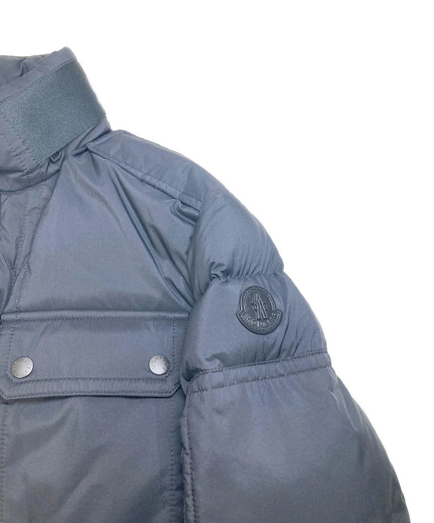 中古・古着通販】MONCLER (モンクレール) ダウンジャケット ブラック