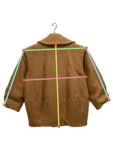 【中古・古着通販】MANOF (マノフ) COCOON LINE SHORT COAT