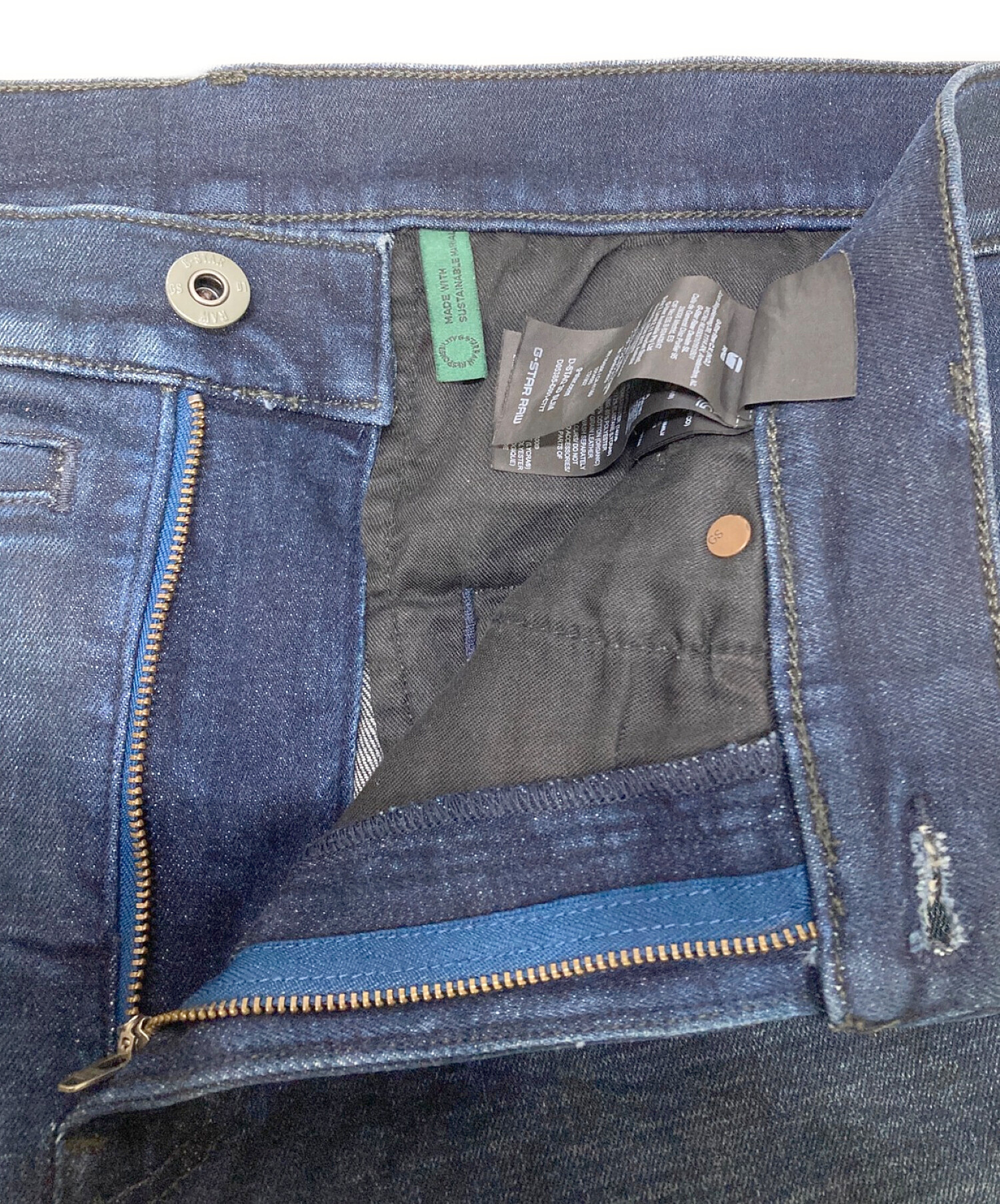 中古・古着通販】G-STAR RAW (ジースターロゥ) 3Dスリムスキニーパンツ インディゴ サイズ:86cm (W34)｜ブランド・古着通販  トレファク公式【TREFAC FASHION】スマホサイト