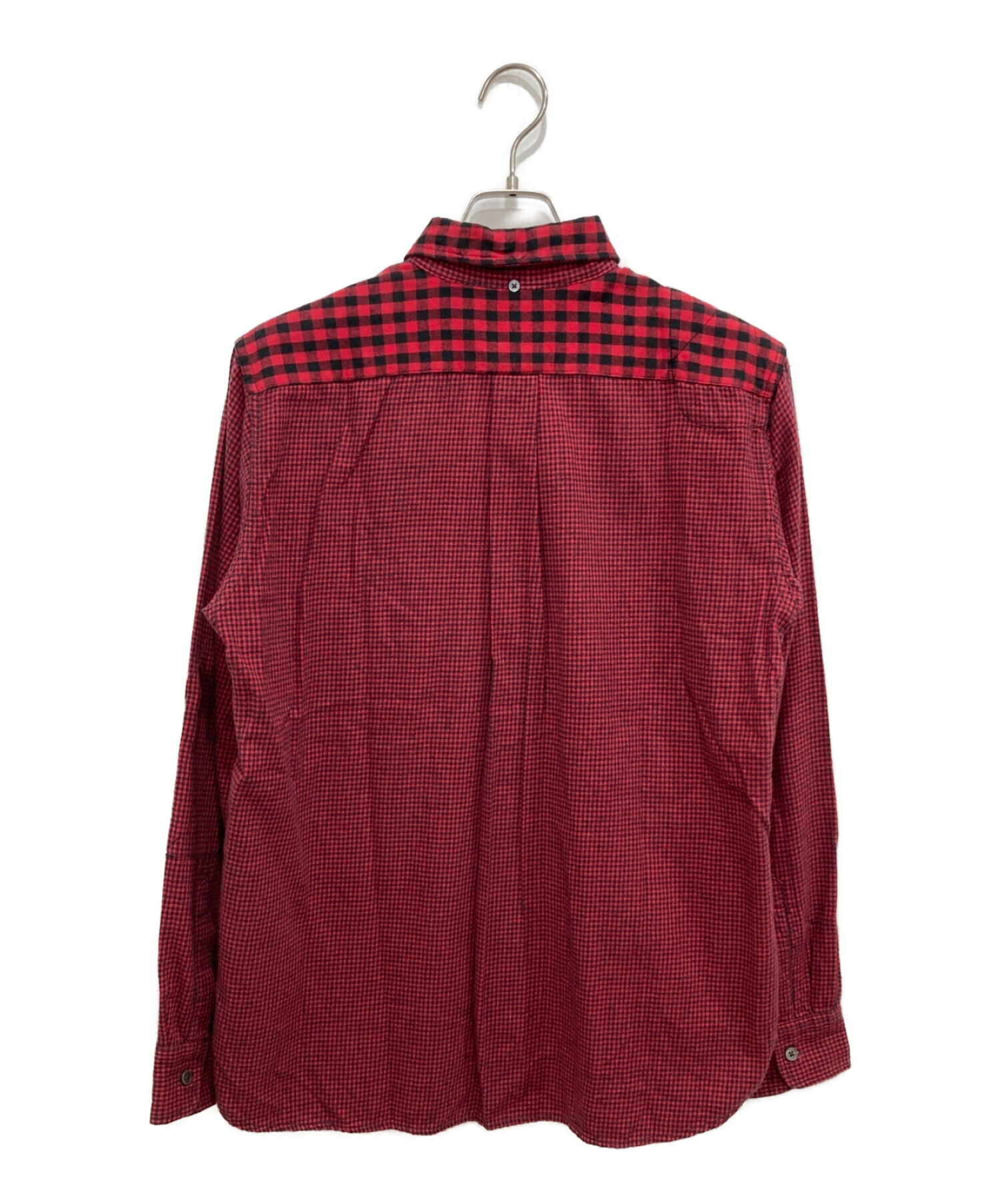 Woolrich Woolen Mills (ウールリッチウーレンミルズ) クレイジーパターンネルシャツ レッド サイズ:M