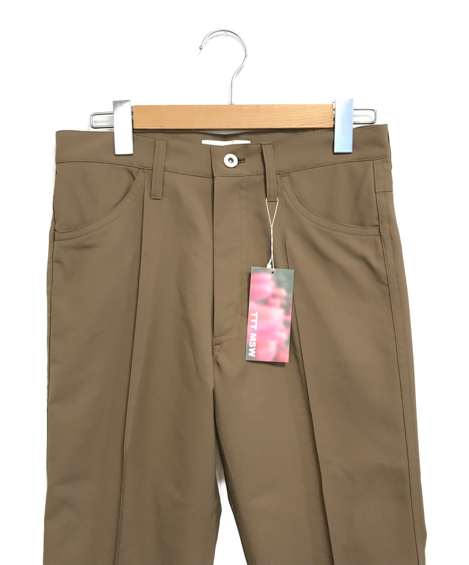 中古・古着通販】TTT MSW (ティーモダンストリートウェア) New Standard Pants ブラウン サイズ:M｜ブランド・古着通販  トレファク公式【TREFAC FASHION】スマホサイト