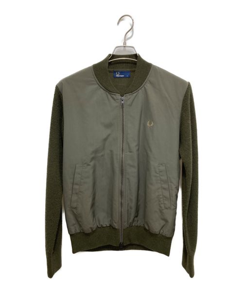 中古・古着通販】FRED PERRY (フレッドペリー) ニット切替ボンバー