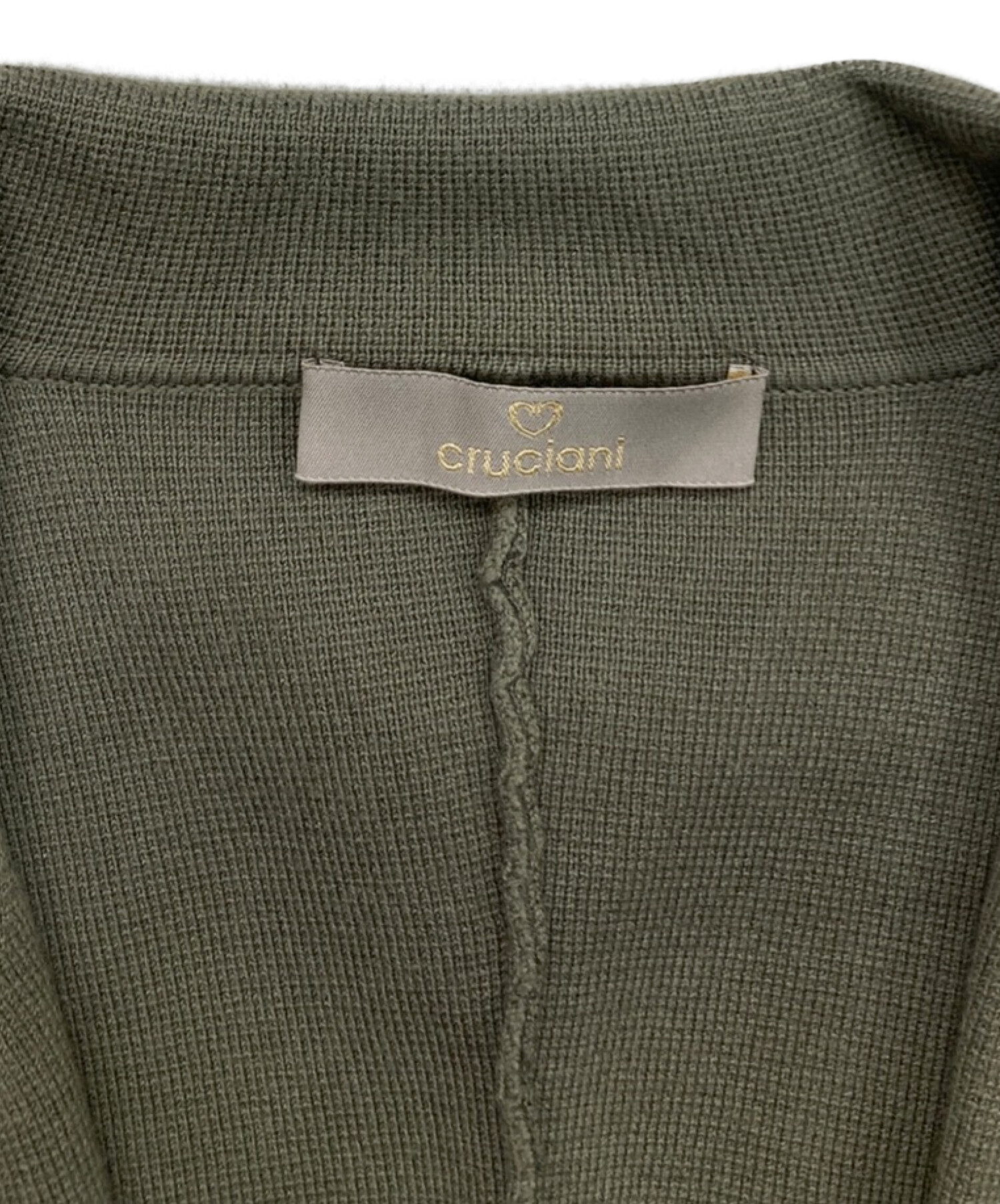 中古・古着通販】Cruciani (クルチアーニ) 3B Milano-Rib Knit Jackets