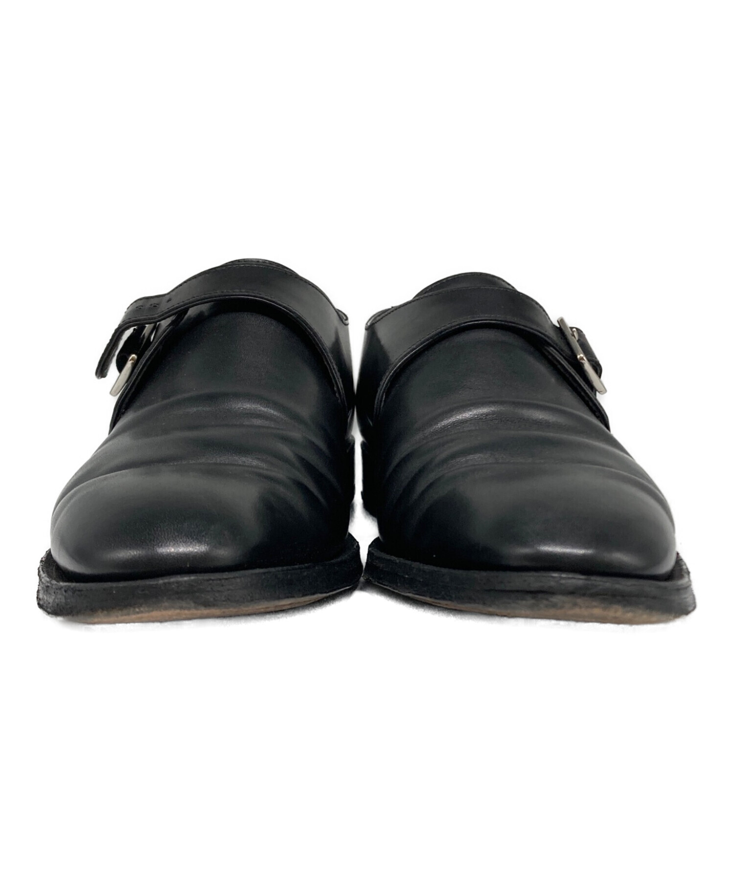 リーガル ダブルモンクストラップ 革靴 ビジネス 24センチ - 靴