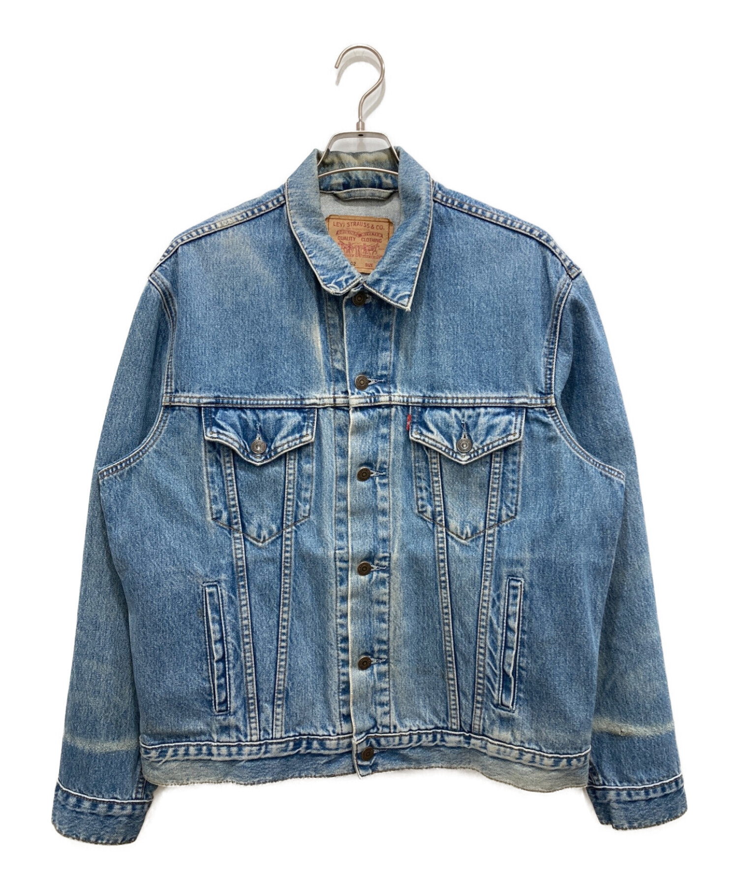 中古・古着通販】LEVI'S (リーバイス) デニムジャケット インディゴ