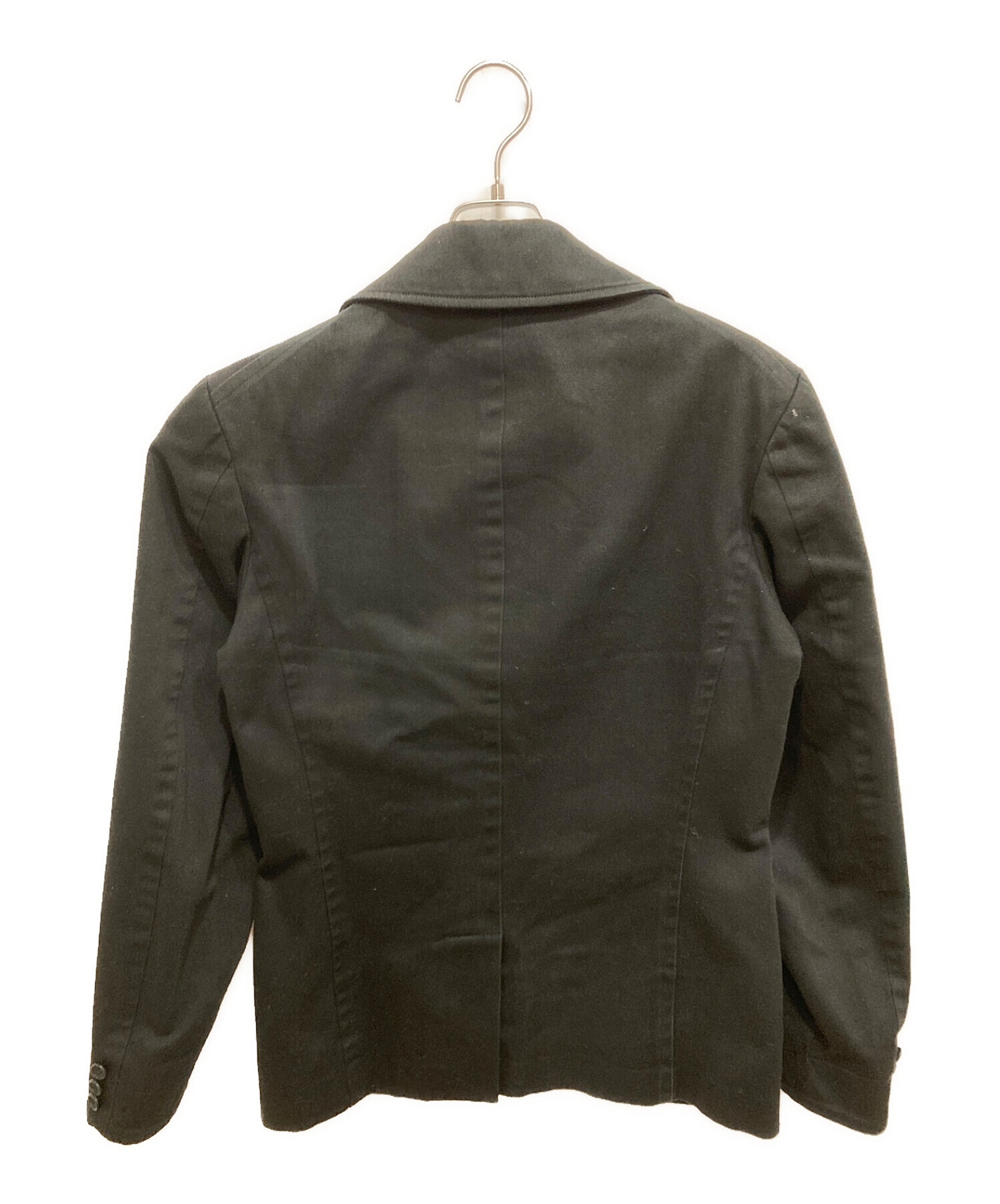 中古・古着通販】Yohji Yamamoto pour homme (ヨウジヤマモト プールオム) カツラギフライトジャケット ブラック  サイズ:M｜ブランド・古着通販 トレファク公式【TREFAC FASHION】スマホサイト