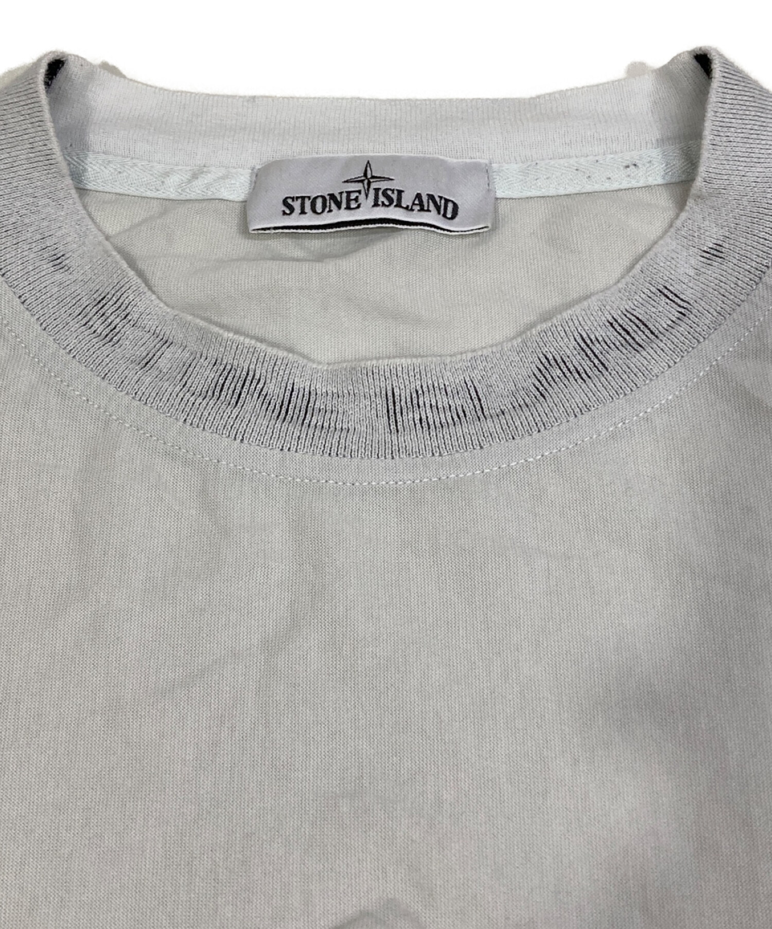 中古・古着通販】STONE ISLAND (ストーンアイランド) Tシャツ ホワイト サイズ:XL｜ブランド・古着通販 トレファク公式【TREFAC  FASHION】スマホサイト