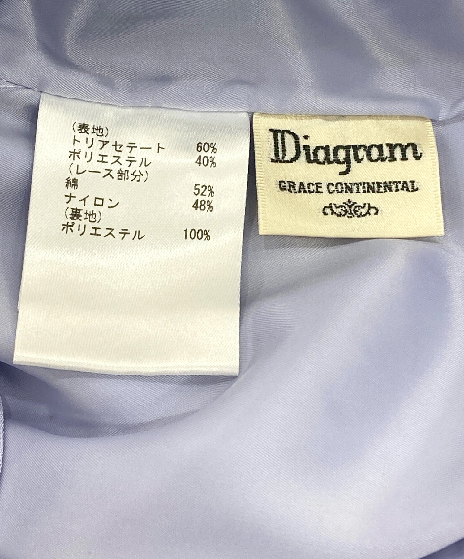 中古・古着通販】Diagram GRACE CONTINENTAL (ダイアグラム グレース