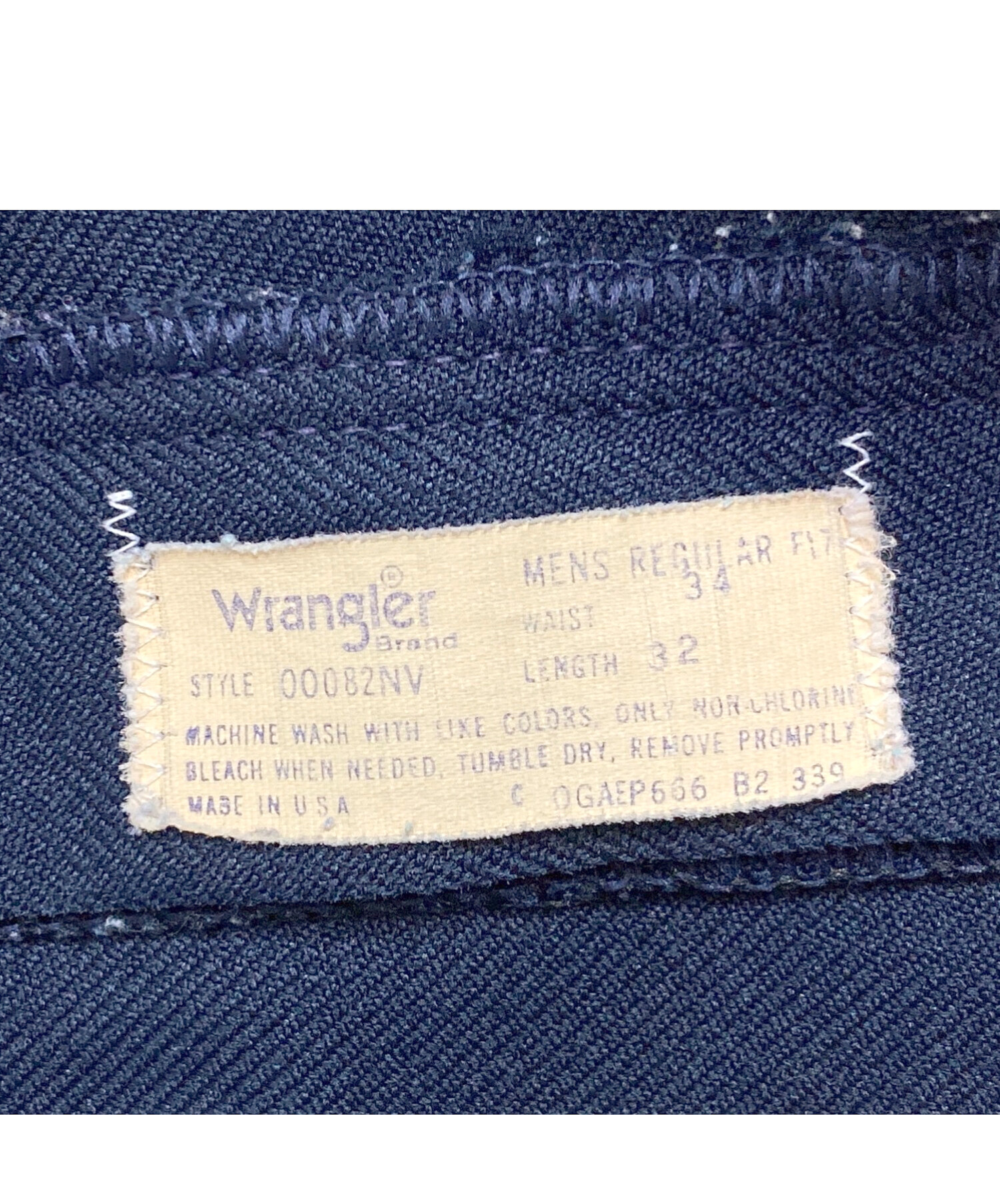 中古・古着通販】Wrangler (ラングラー) 70sランチャードレスパンツ