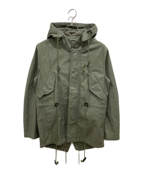 中古・古着通販】stussy (ステューシー) ショートモッズコート オリーブ サイズ:S｜ブランド・古着通販 トレファク公式【TREFAC  FASHION】スマホサイト