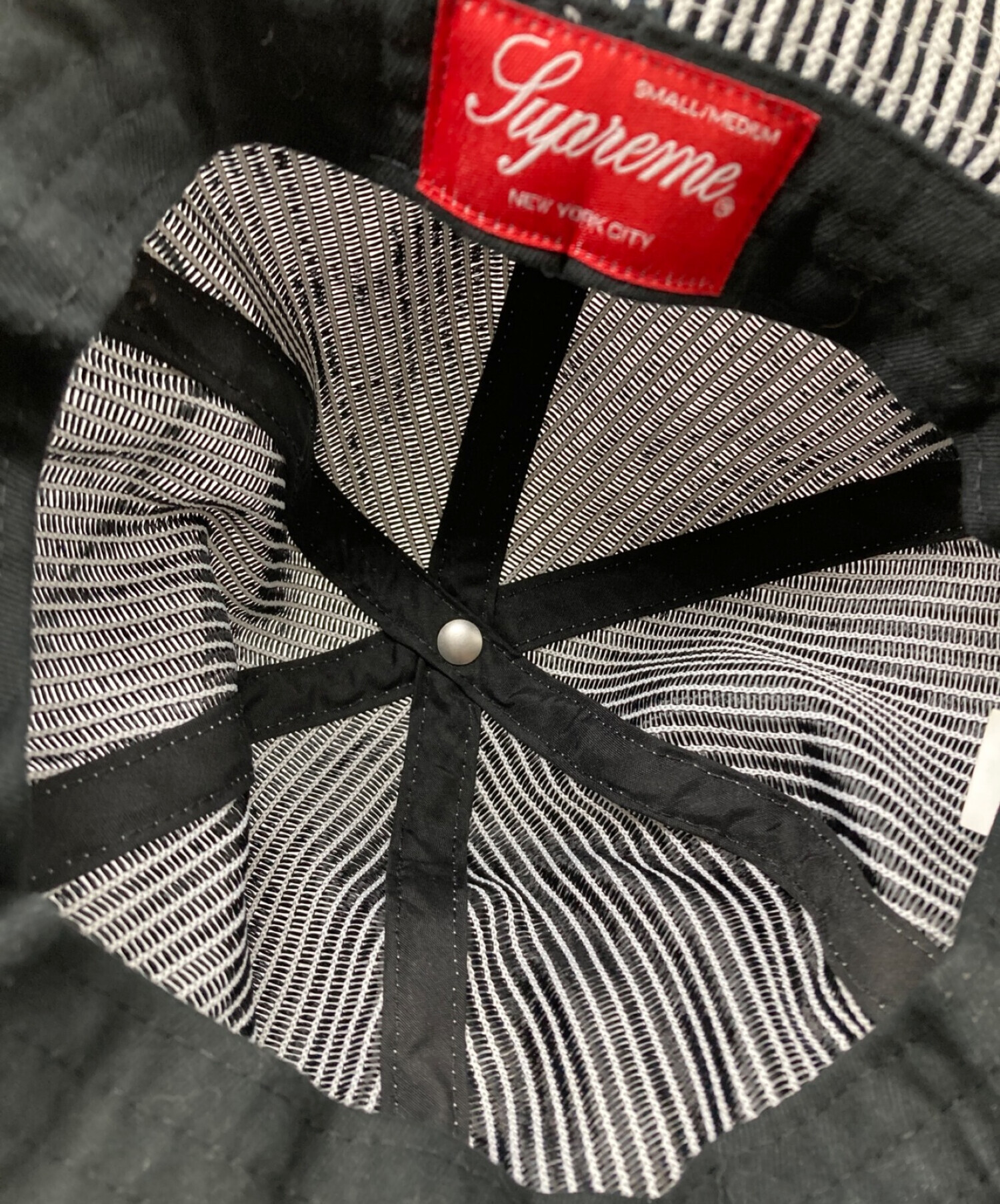 中古・古着通販】SUPREME (シュプリーム) Stripe Mesh Bell Hat