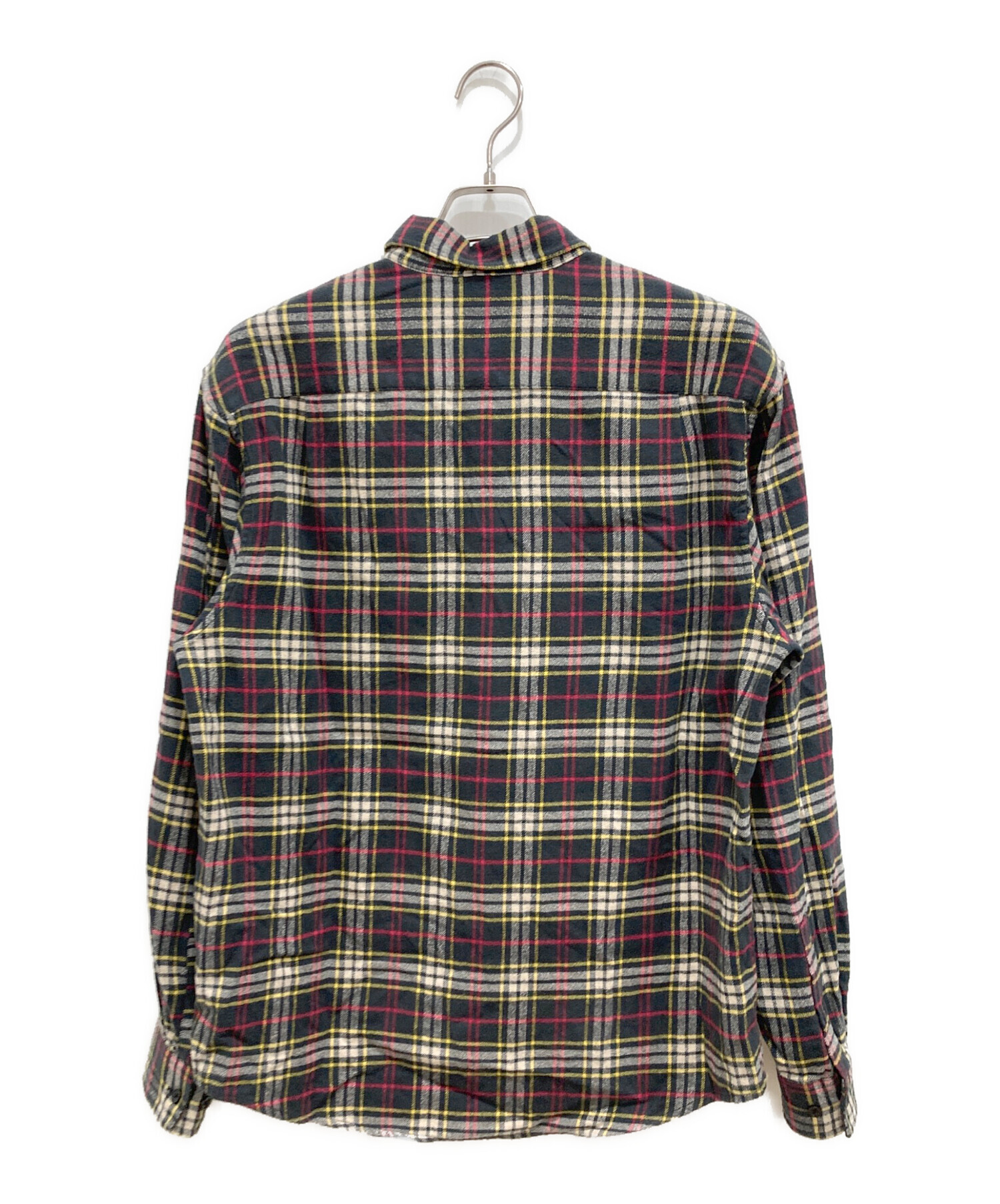 Supreme Hooded Tartan Flannel Shirt