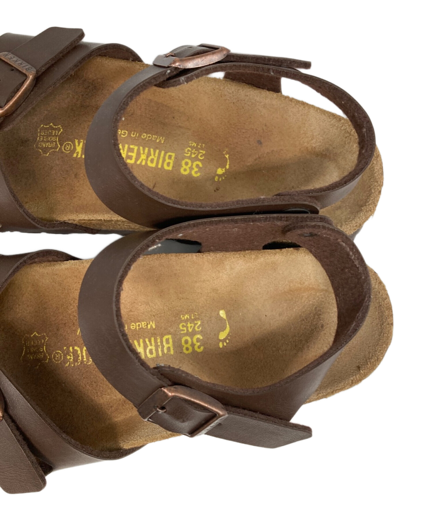 中古・古着通販】BIRKENSTOCK (ビルケンシュトック) ストラップサンダル ブラウン サイズ:24.5cm｜ブランド・古着通販  トレファク公式【TREFAC FASHION】スマホサイト