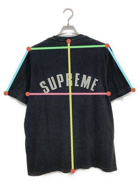 中古・古着通販】SUPREME (シュプリーム) Cracked Arc S/S Top グレー 