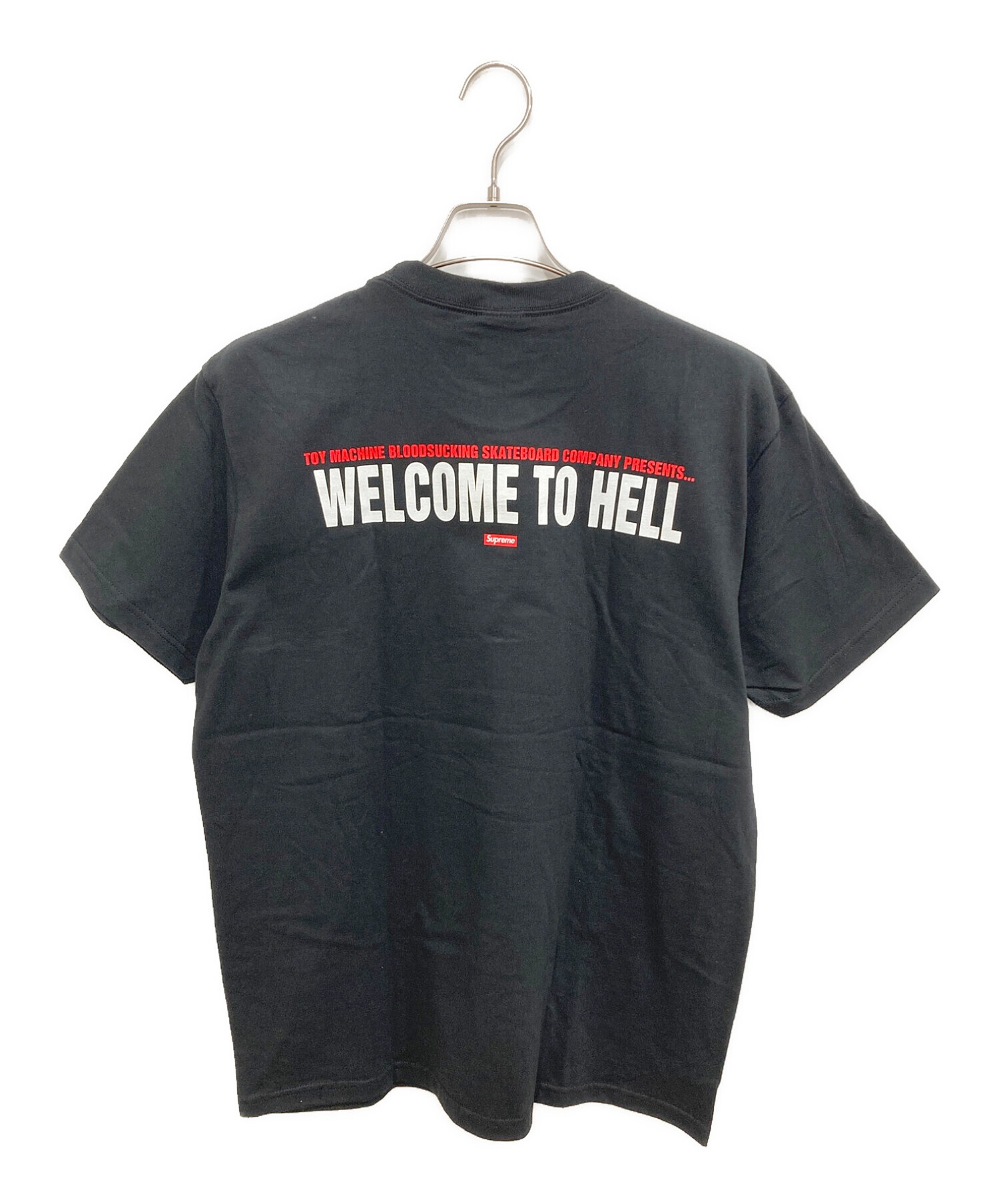Supreme Toy Machine Welcome To Hell Tee - トップス