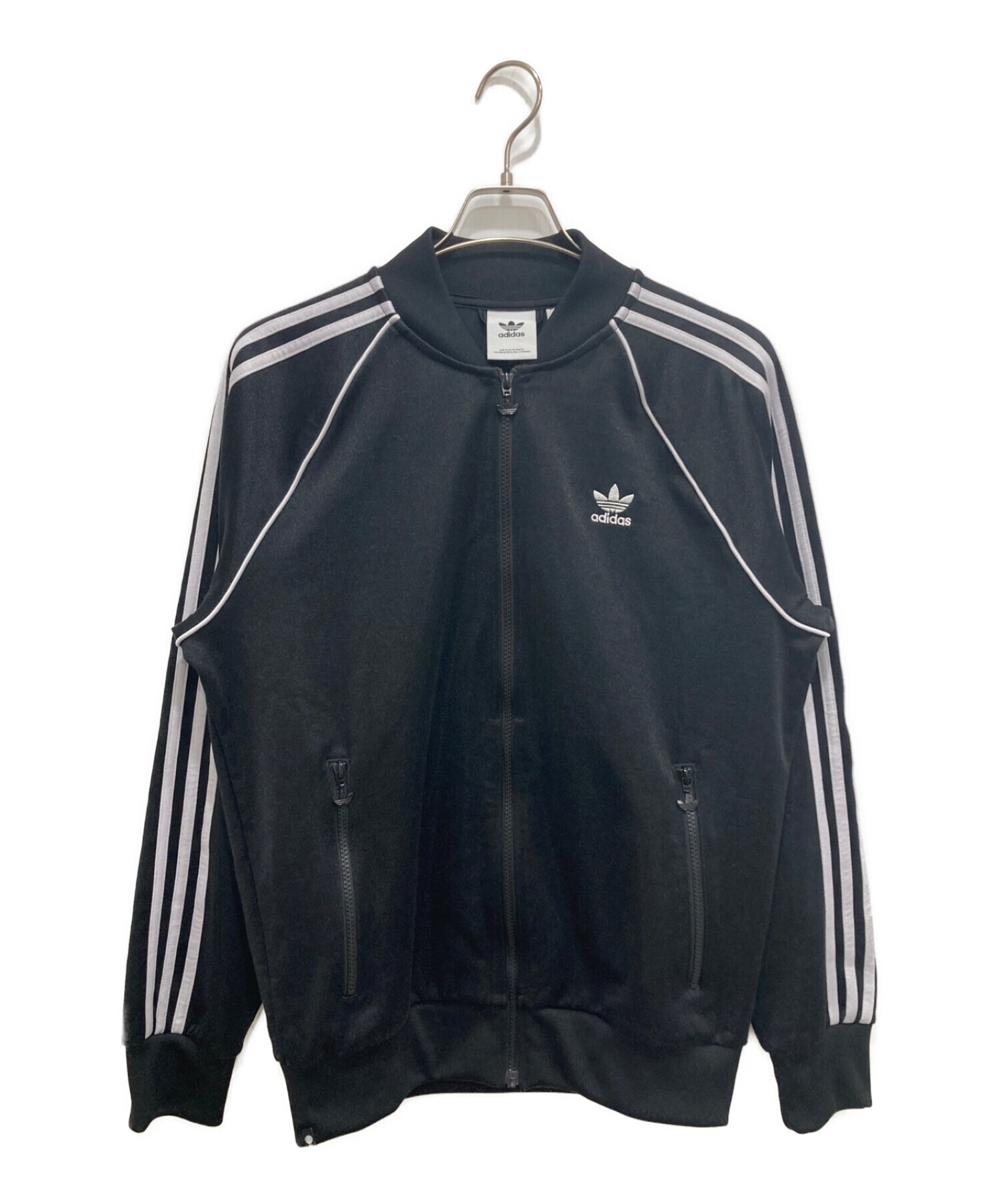 adidas (アディダス) トラックジャケット ブラック サイズ:XO