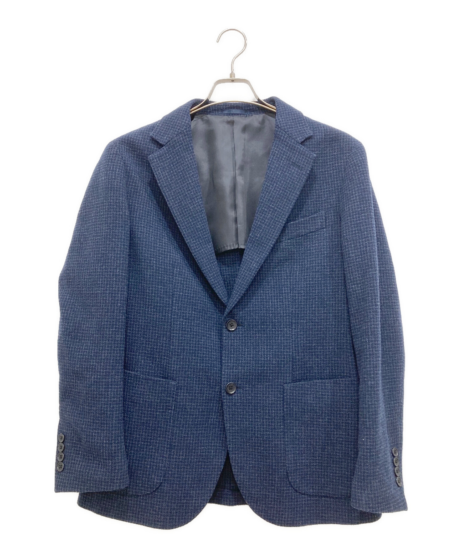 URBAN RESEARCH DOORS (アーバンリサーチ ドアーズ) LIFE STYLE TAILOR ツイードジャケット ネイビー サイズ:48