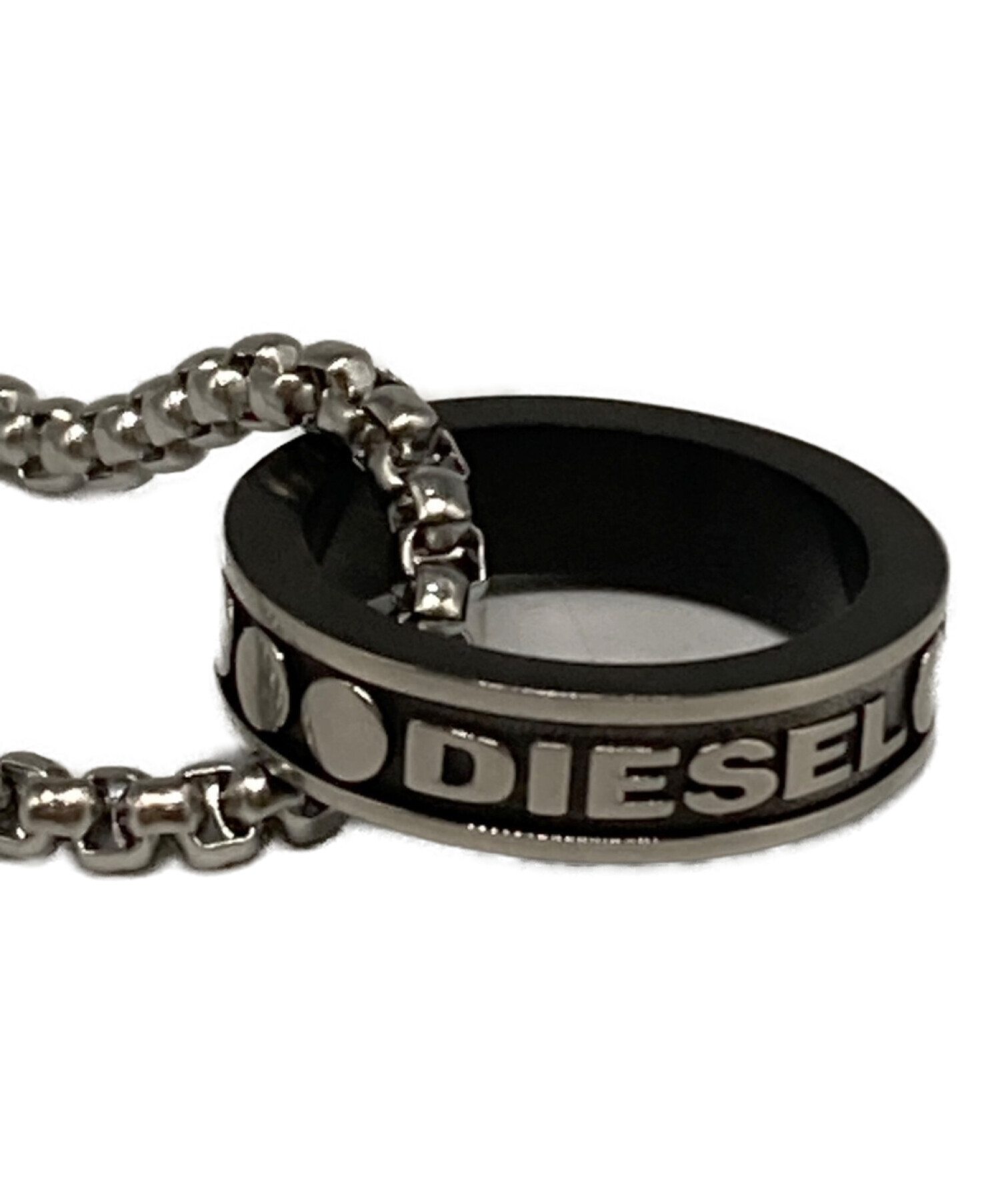 DIESEL (ディーゼル) ダブルリングネックレス