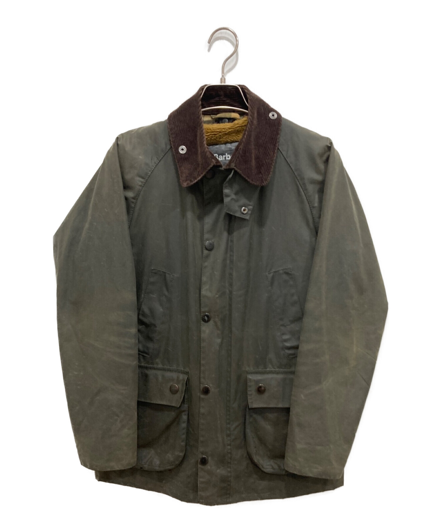 Barbour (バブアー) ライナー付きオイルドジャケット グリーン サイズ:M(C38)