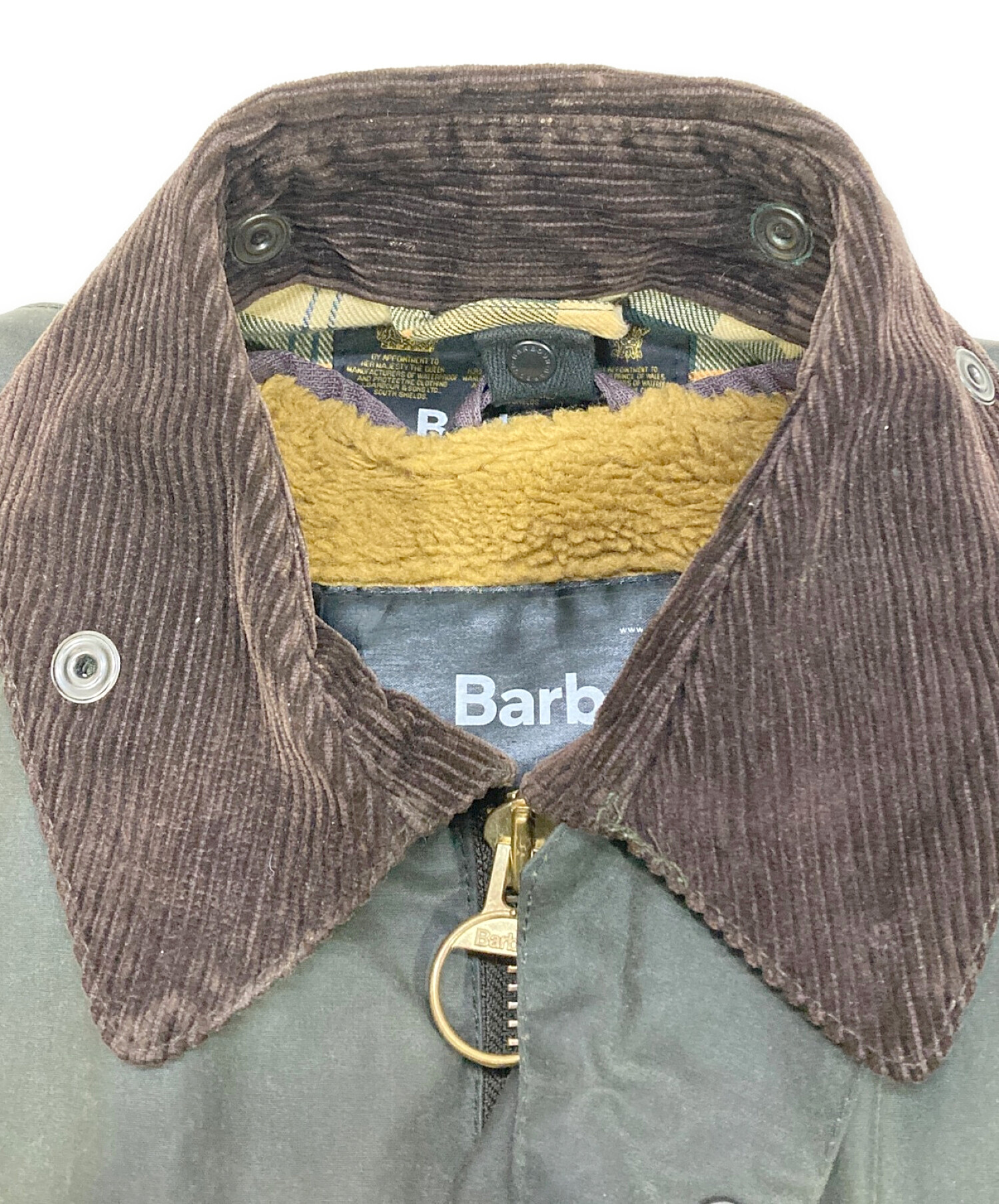 中古・古着通販】Barbour (バブアー) ライナー付きオイルドジャケット ...