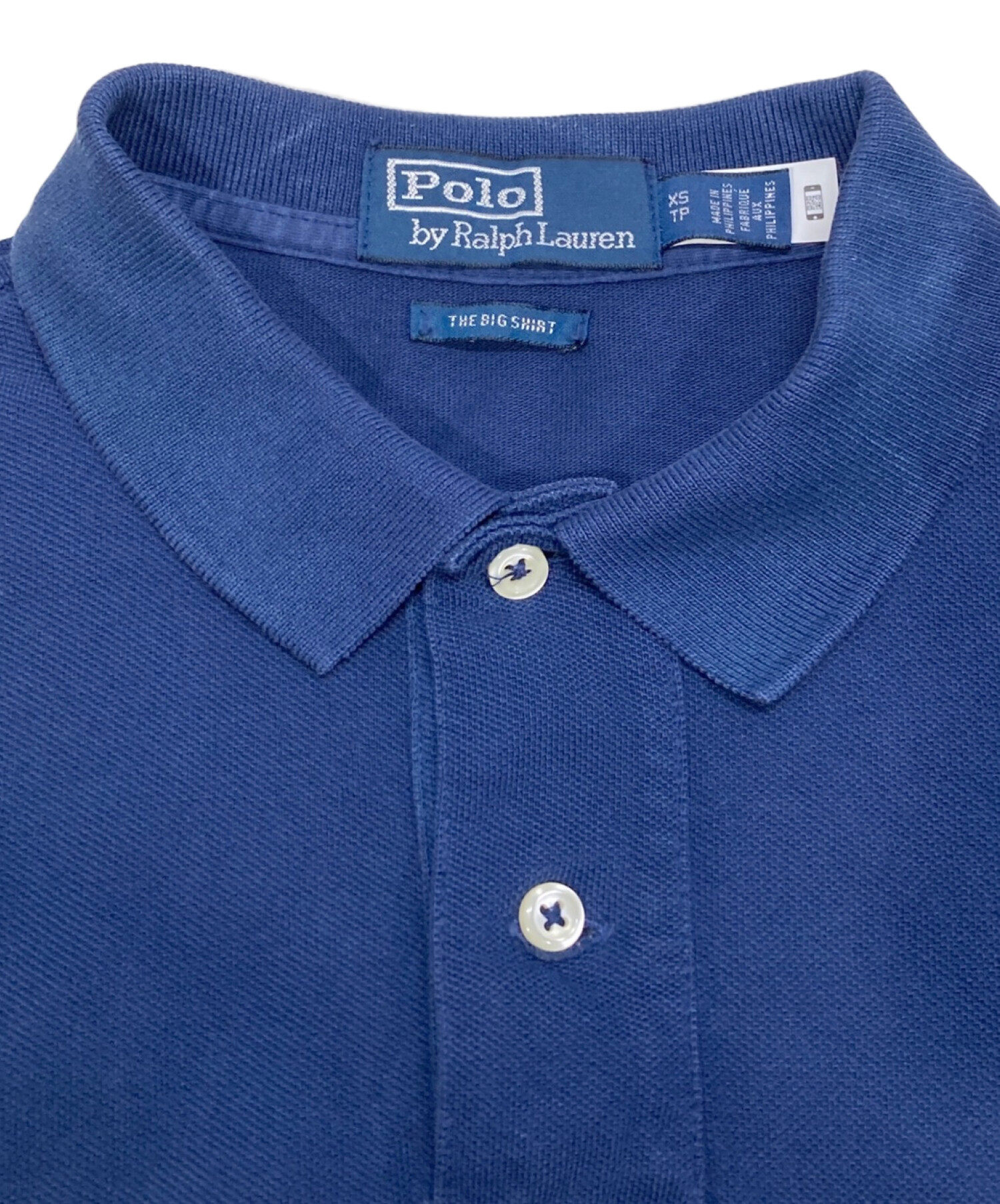 POLO RALPH LAUREN (ポロ・ラルフローレン) THE BIG SHIRT POLO ネイビー サイズ:XS