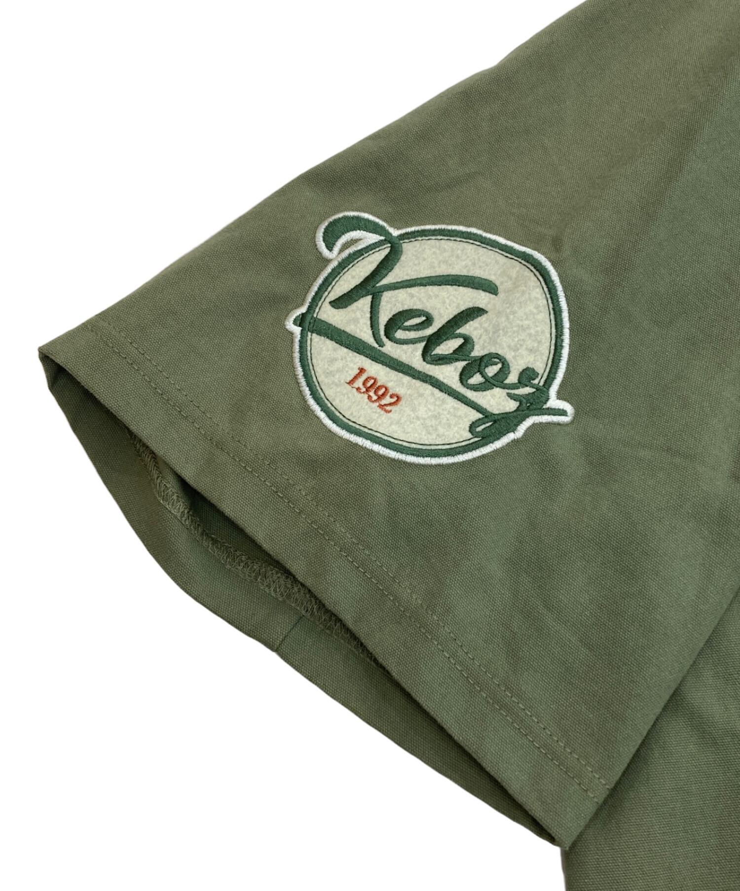 中古・古着通販】KEBOZ (ケボズ) ベースボールシャツ カーキ サイズ:XL 