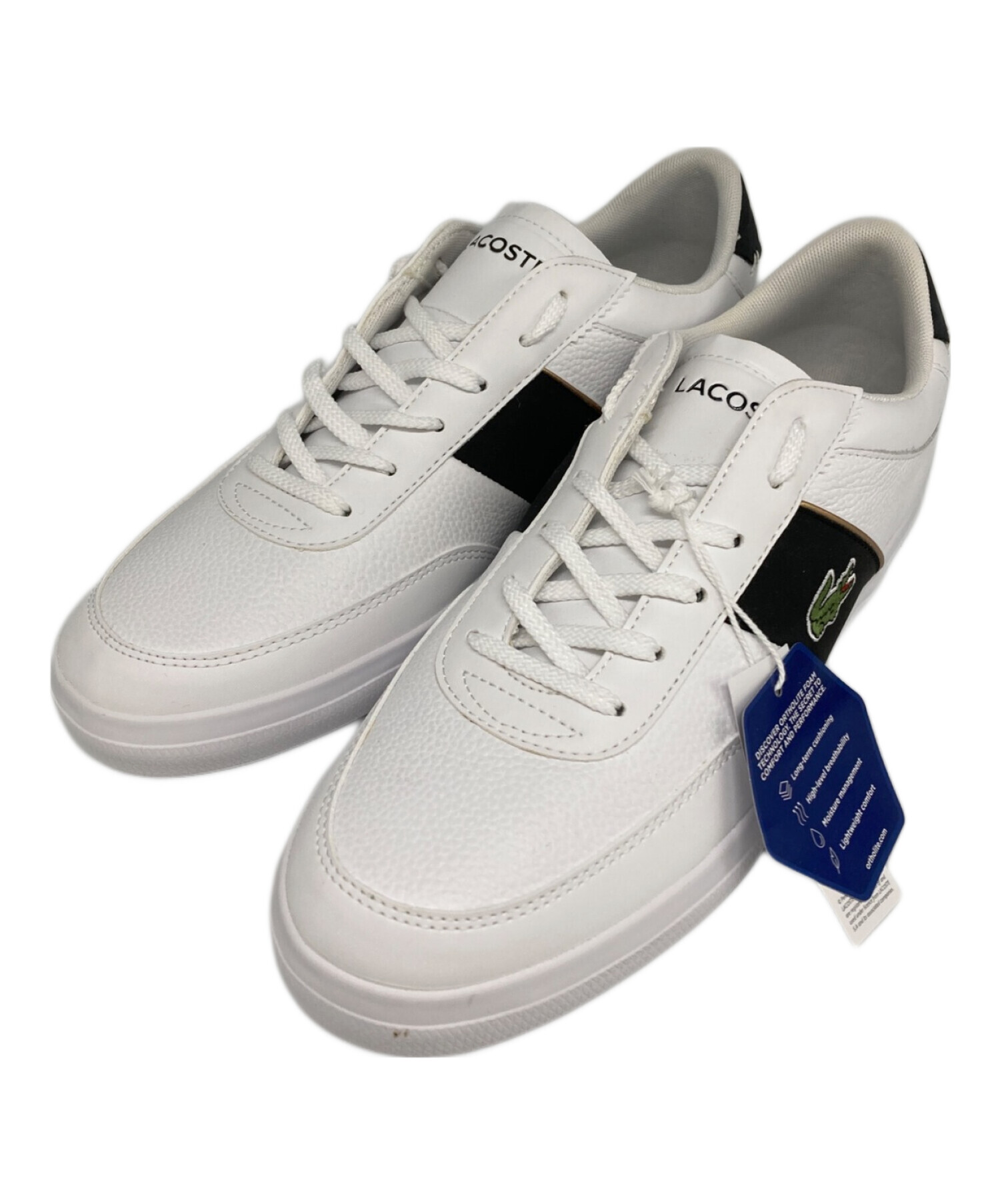 中古・古着通販】LACOSTE (ラコステ) COURT MASTER 319 6 ホワイト サイズ:26cm 未使用品｜ブランド・古着通販  トレファク公式【TREFAC FASHION】スマホサイト