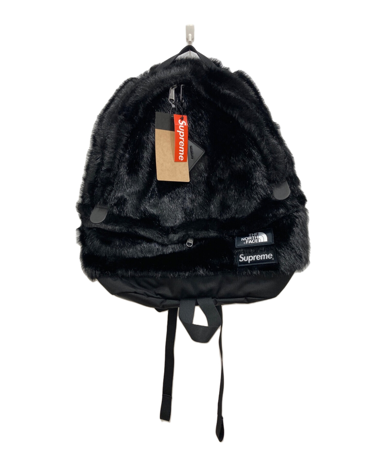 Supreme (シュプリーム) THE NORTH FACE (ザ ノース フェイス) Faux Fur Backpack ブラック