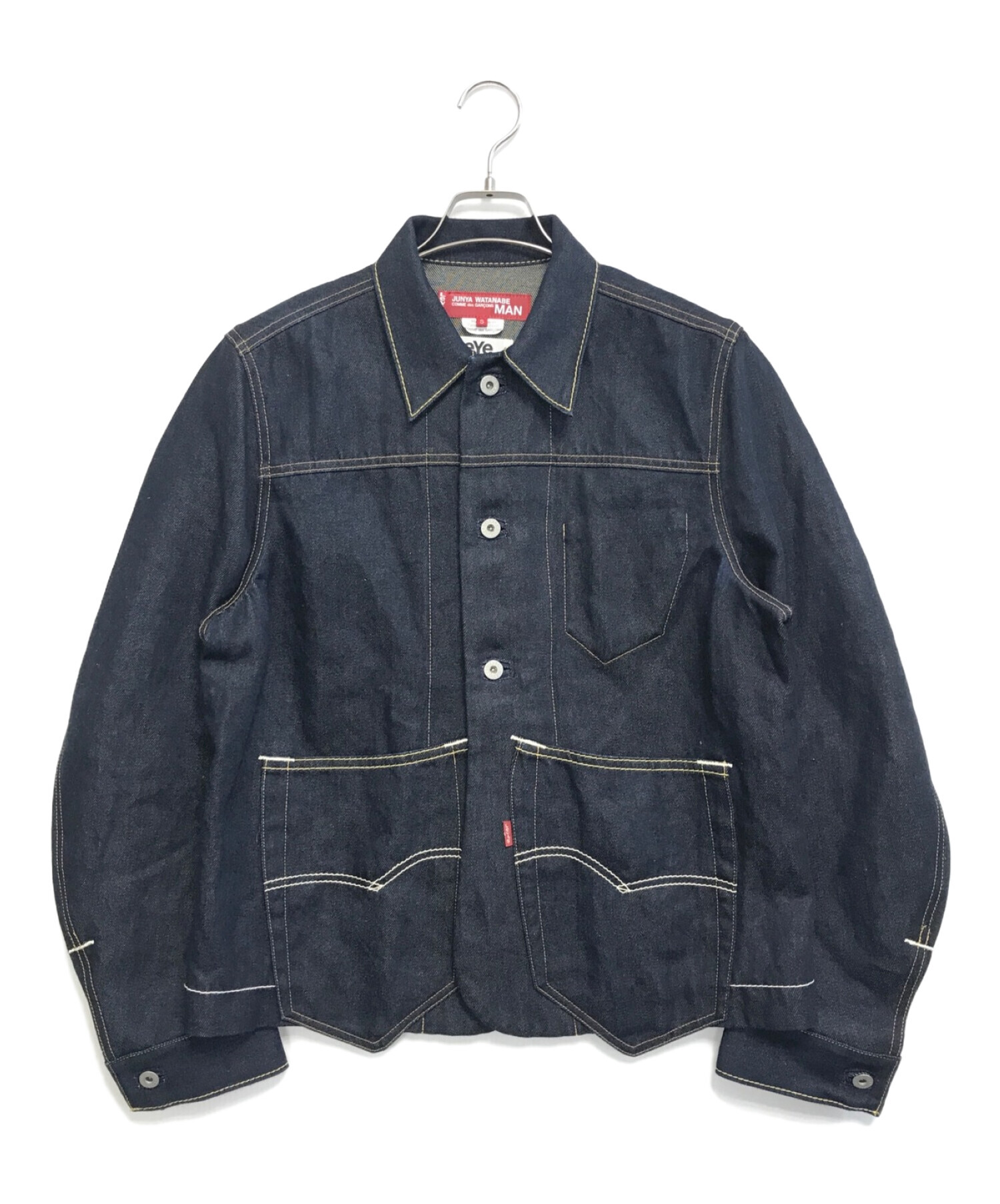 eYe COMME des GARCONS JUNYAWATANABE MAN (アイ コム デ ギャルソン ジュンヤ ワタナベ マン) LEVI'S  (リーバイス) デニムジャケット インディゴ サイズ:S