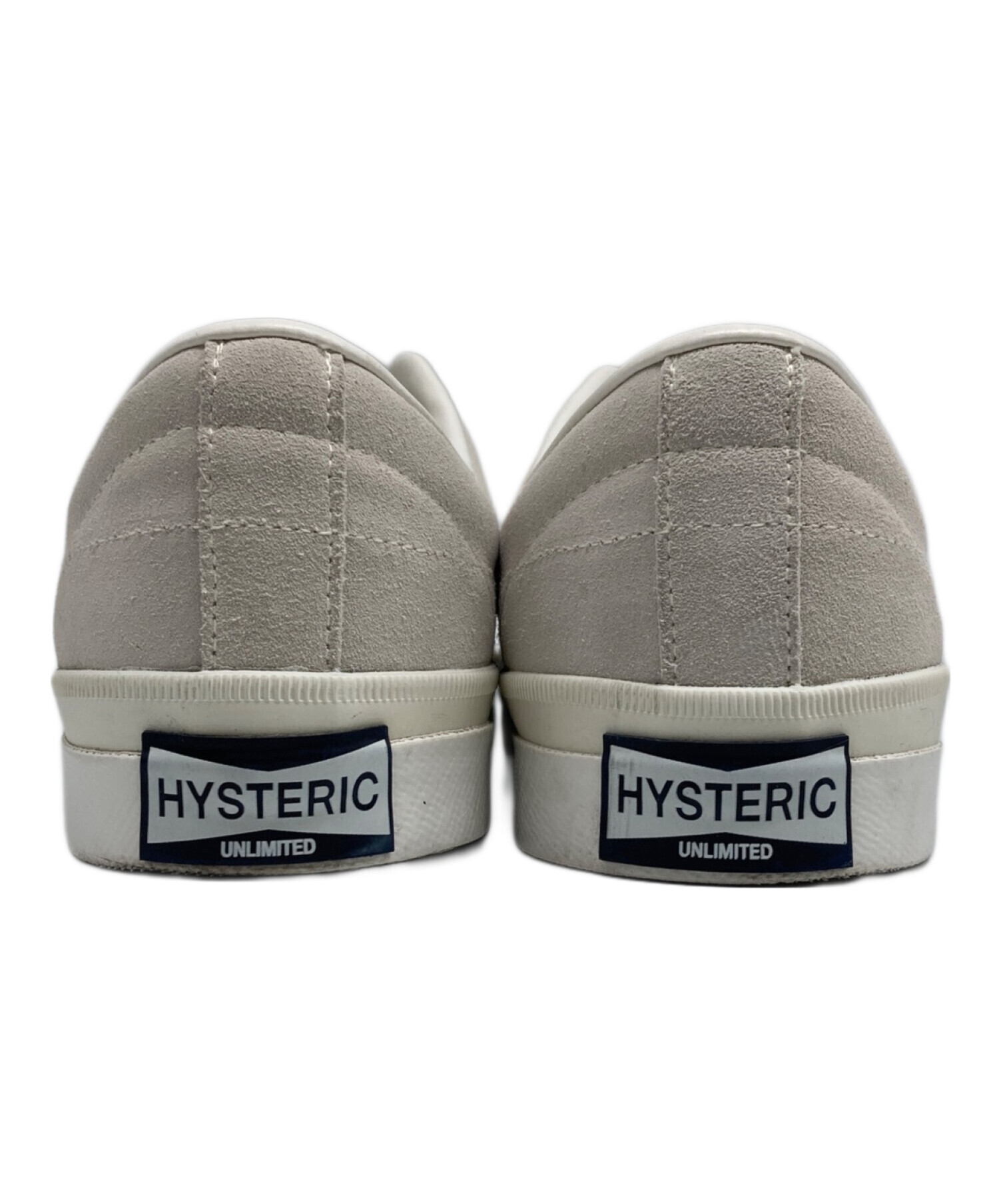 Hysteric Glamour (ヒステリックグラマー) CLASSIC ローカットスニーカー グレー サイズ:27cm