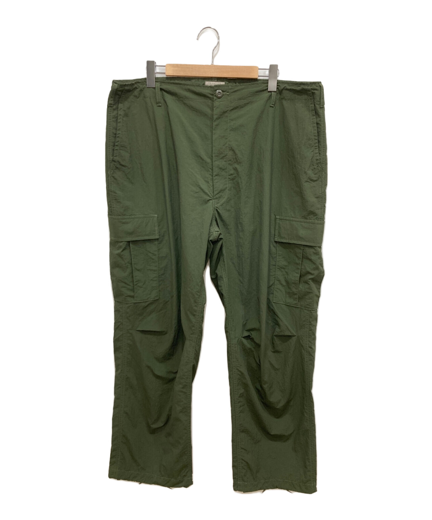 OAMC オーエーエムシー 23SS Pressed-crease Cargo Trousers カーゴパンツ 古い グリーン系【代官山07】【中古】【