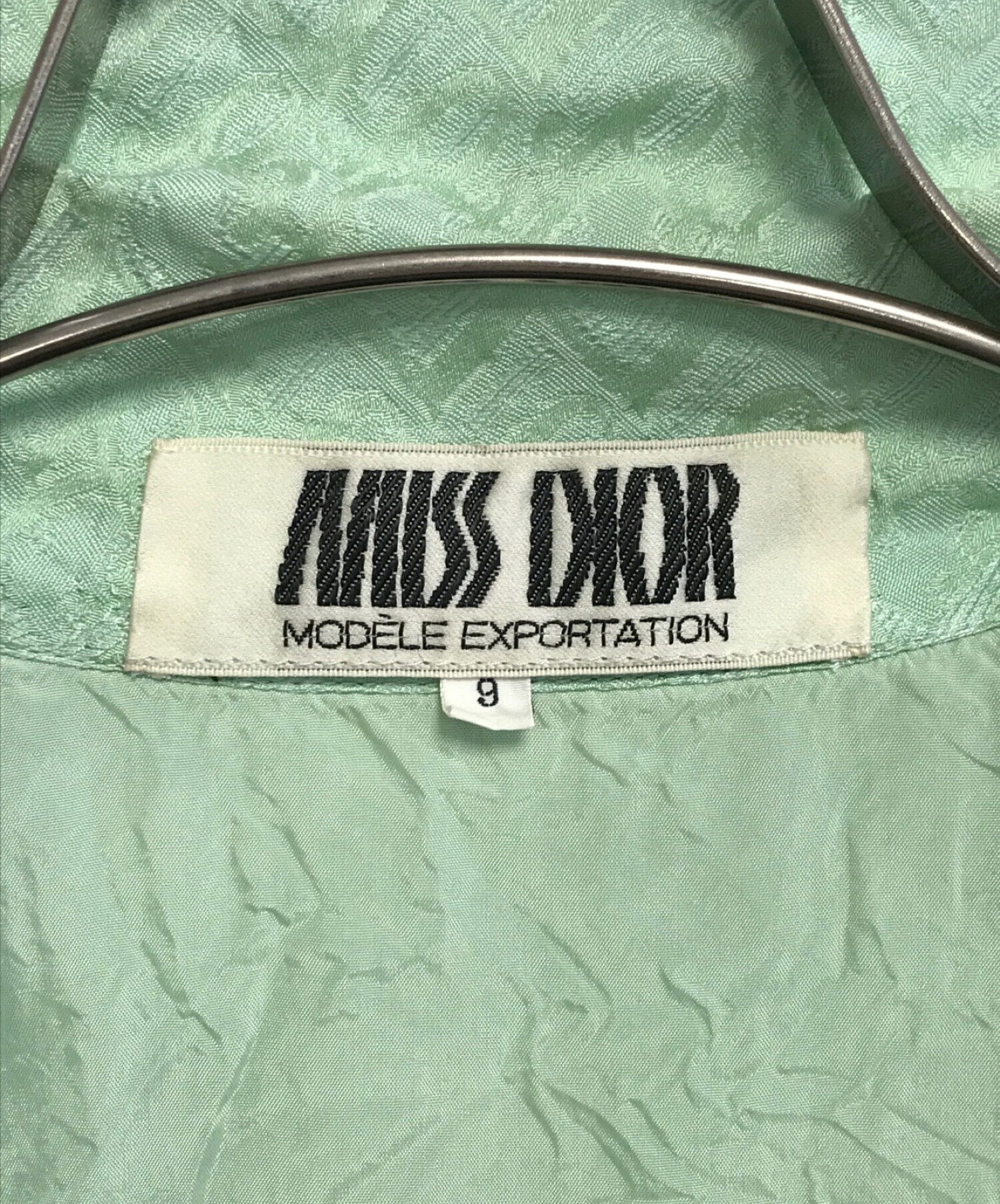 中古・古着通販】MISS Dior (ミス ディオール) 総柄シルクワンピース 黄緑 サイズ:9｜ブランド・古着通販 トレファク公式【TREFAC  FASHION】スマホサイト