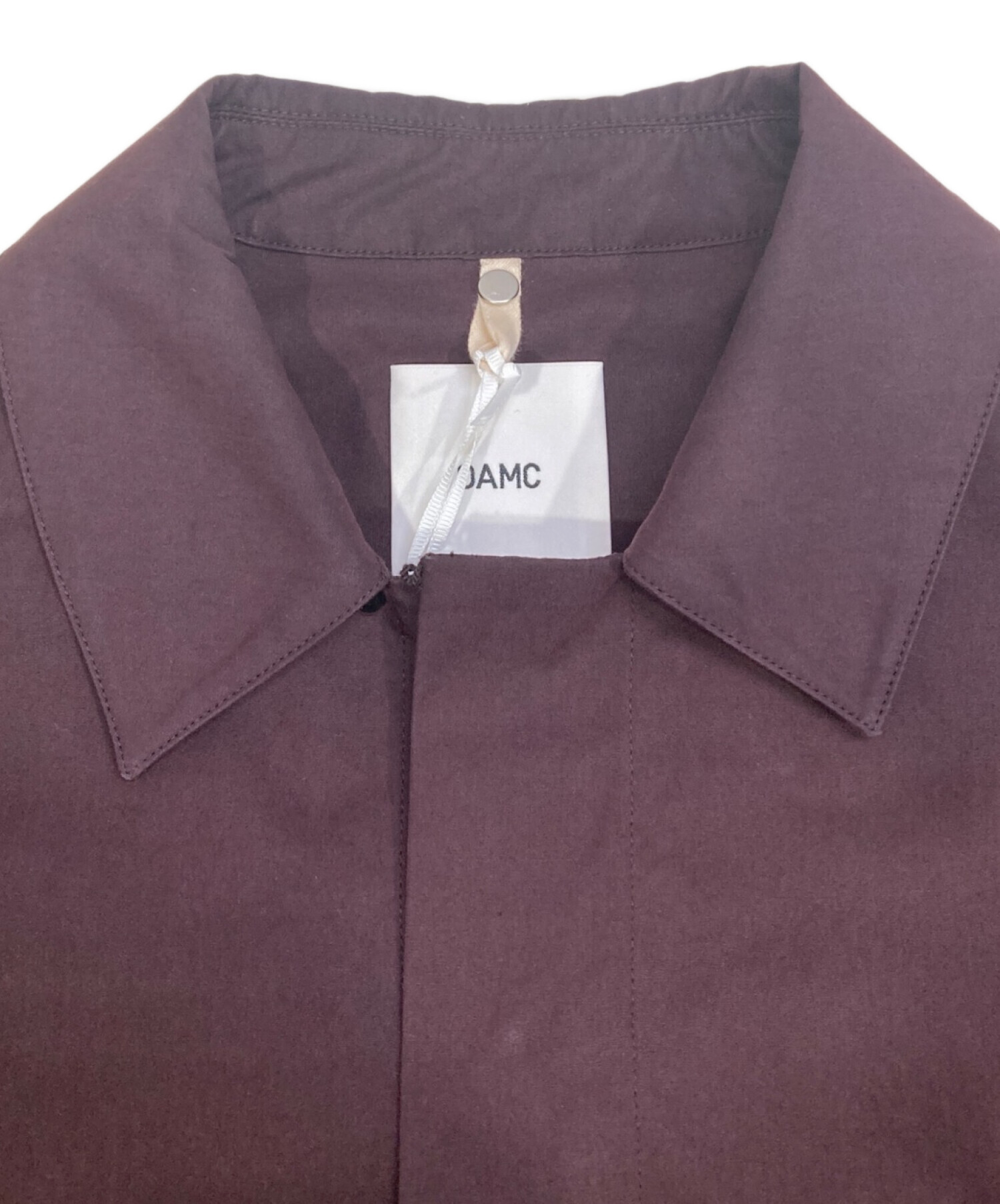 中古・古着通販】OAMC (オーエーエムシー) SYSTEM SHIRT ボルドー サイズ:M｜ブランド・古着通販 トレファク公式【TREFAC  FASHION】スマホサイト