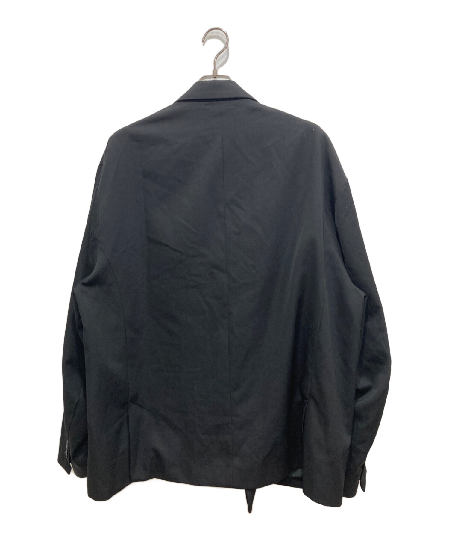 中古・古着通販】stein (シュタイン) OVERSIZED DOUBLE BREASTED JACKET ブラック サイズ:M｜ブランド・古着通販  トレファク公式【TREFAC FASHION】スマホサイト