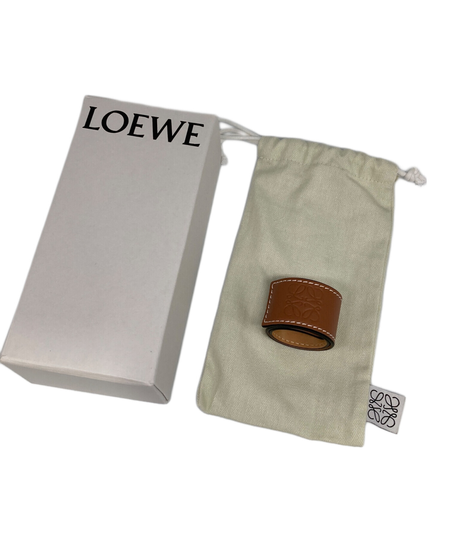 中古・古着通販】LOEWE (ロエベ) スラップブレスレットスモール タン｜ブランド・古着通販 トレファク公式【TREFAC  FASHION】スマホサイト