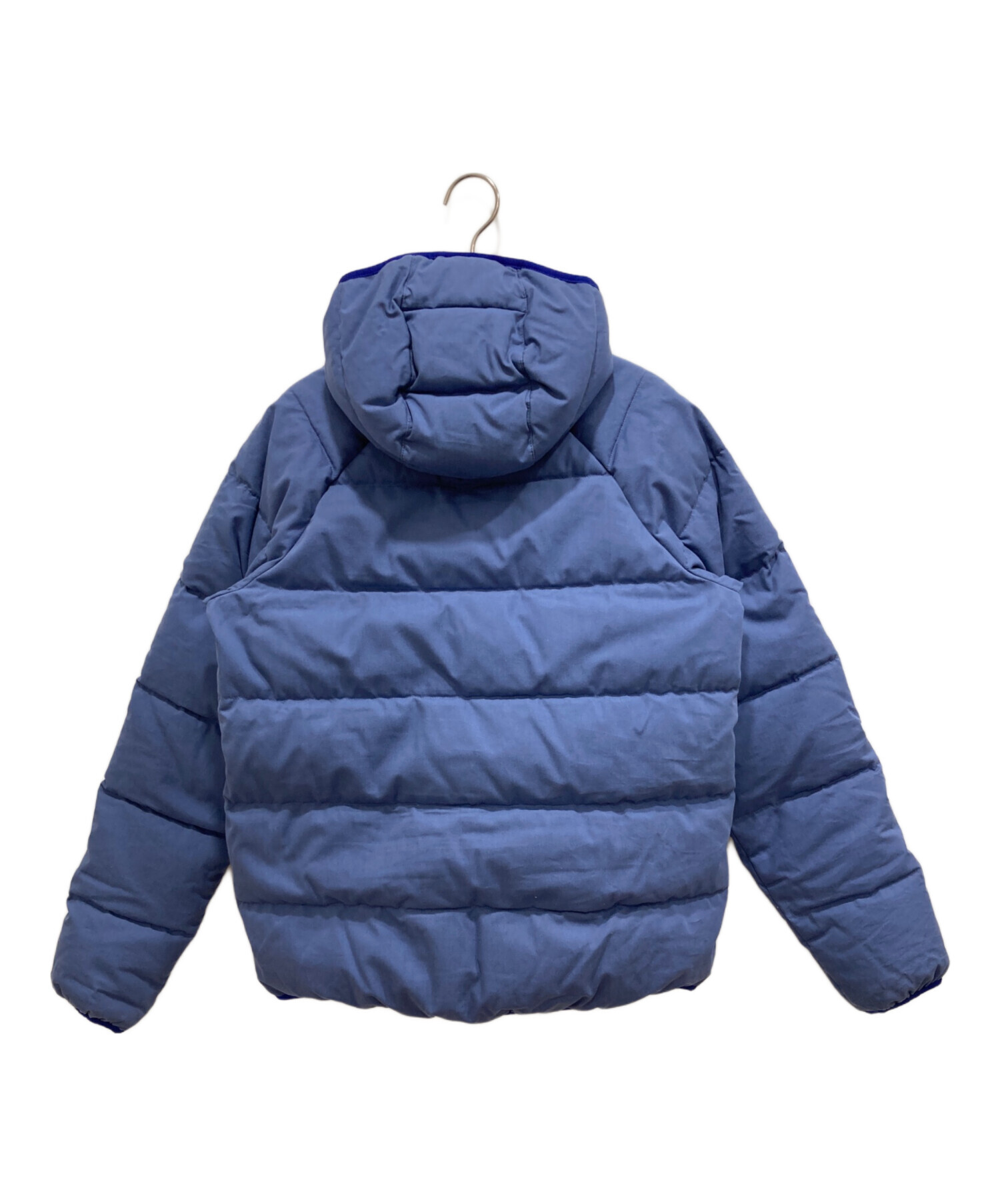 Patagonia (パタゴニア) キッズコットンダウンジャケット ブルー サイズ:M(Kisd XXL)