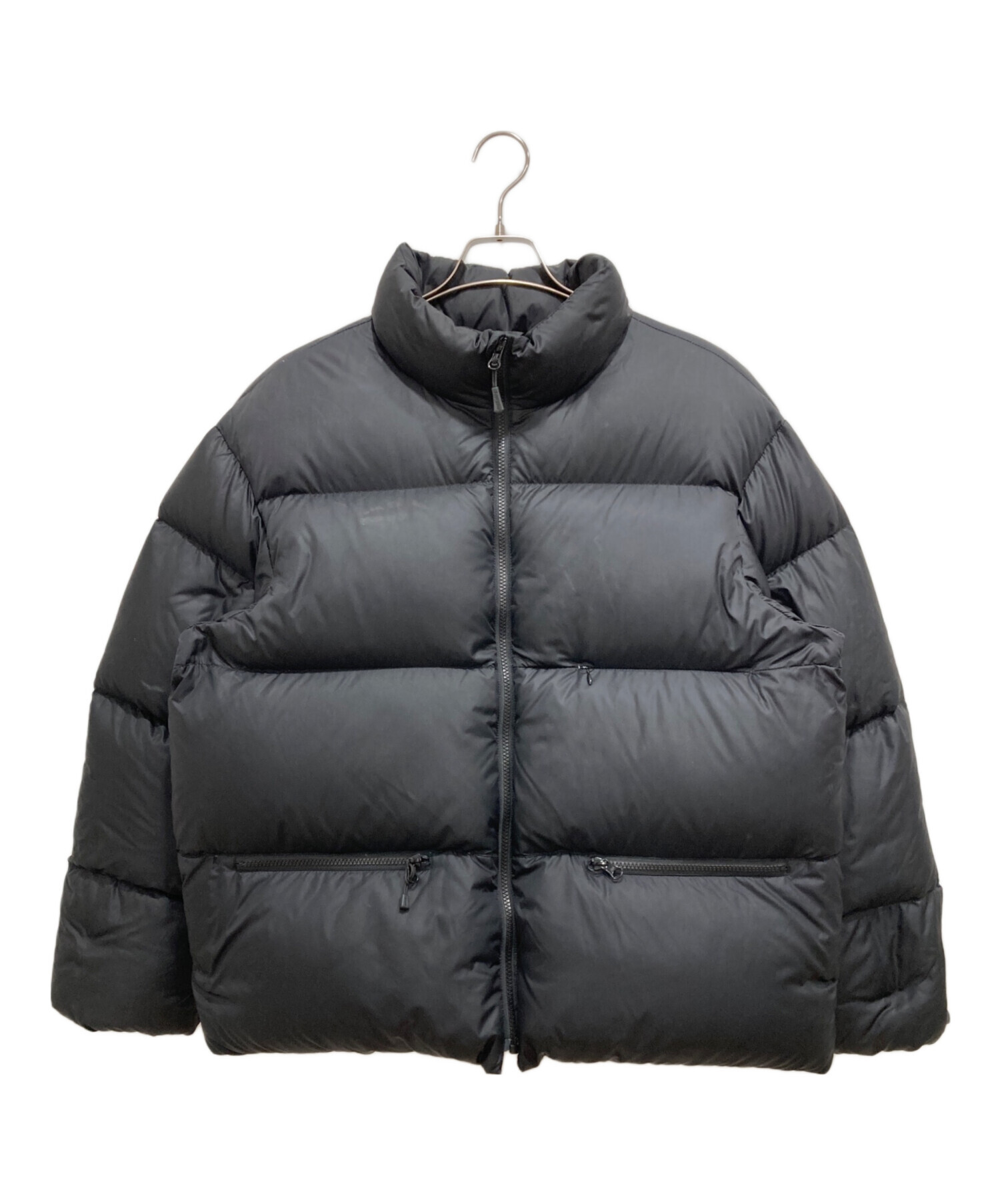 Supreme (シュプリーム) YOHJI YAMAMOTO (ヨウジヤマモト) Down Jacket ブラック サイズ:L