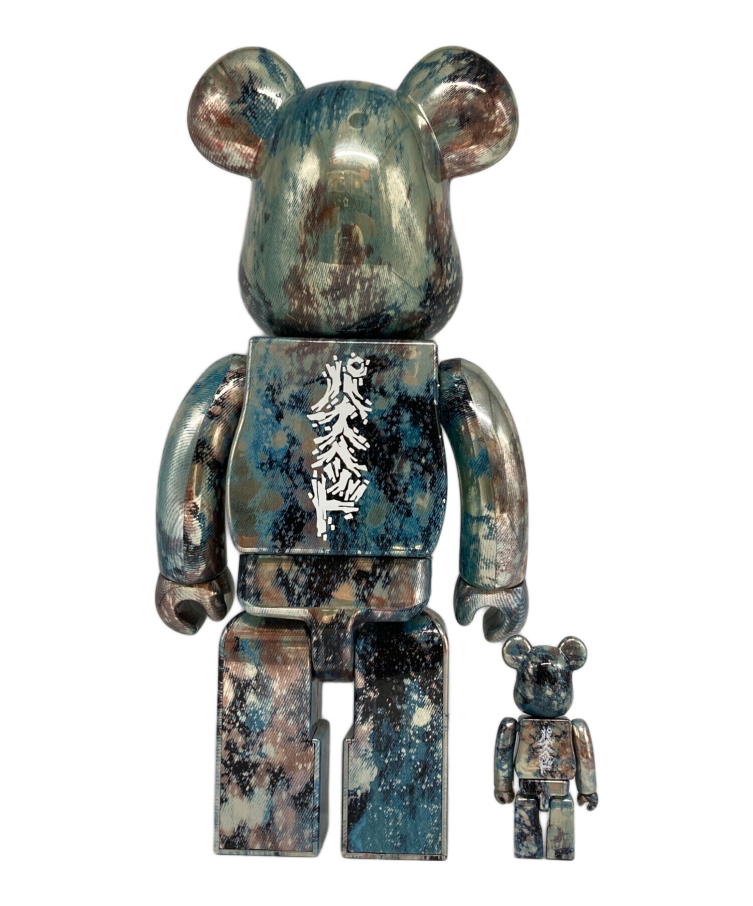 中古・古着通販】BE@RBRICK SILVER (ベアブリック) PUSHEAD (パスヘッド) ファッション小物 シルバー｜ブランド・古着通販  トレファク公式【TREFAC FASHION】スマホサイト