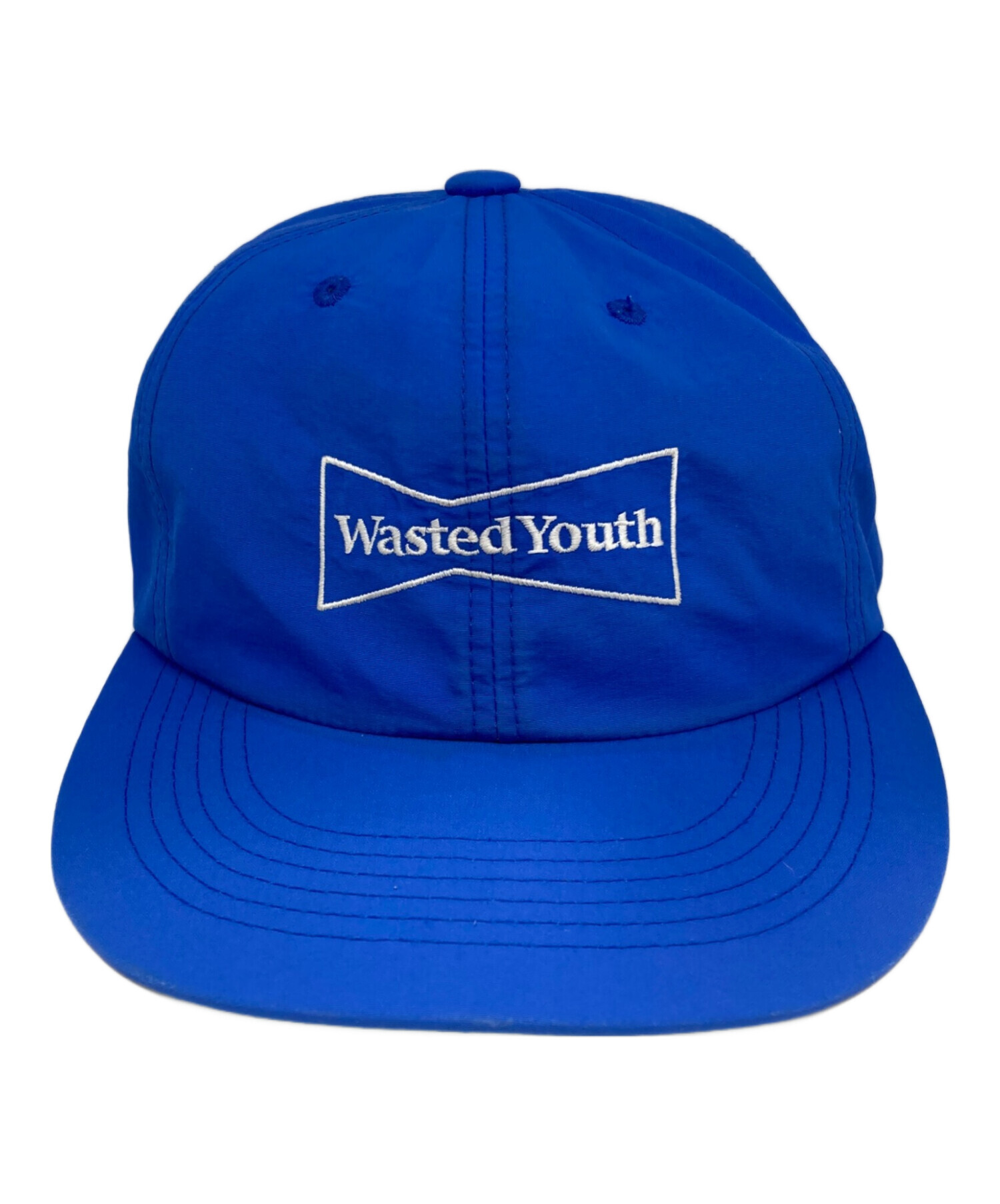 中古・古着通販】Wasted Youth (ウエステッド ユース) ナイロンキャップ ブルー｜ブランド・古着通販 トレファク公式【TREFAC  FASHION】スマホサイト