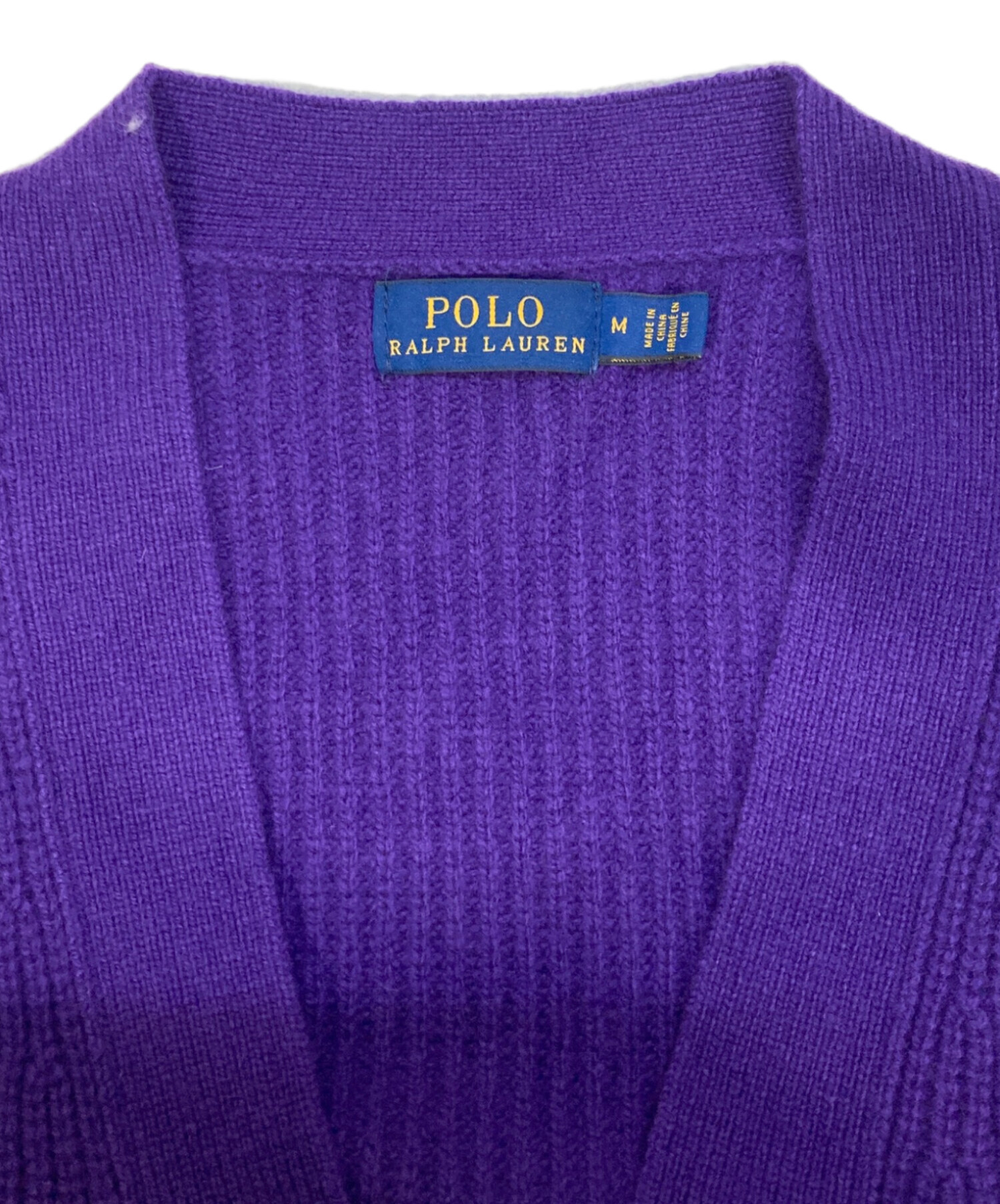 中古・古着通販】POLO RALPH LAUREN (ポロ・ラルフローレン) ロングマキシカーディガン パープル サイズ:M｜ブランド・古着通販  トレファク公式【TREFAC FASHION】スマホサイト