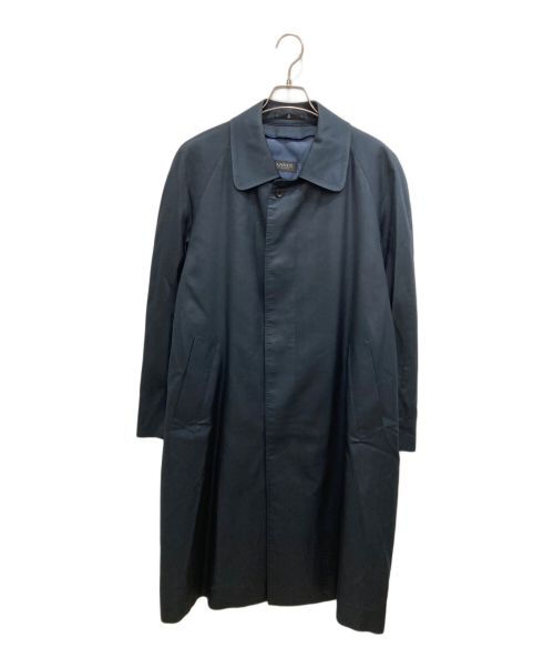 中古・古着通販】LANVIN COLLECTION (ランバンコレクション) ライナー付シルクステンカラーコート ネイビー サイズ:R46｜ブランド・ 古着通販 トレファク公式【TREFAC FASHION】スマホサイト