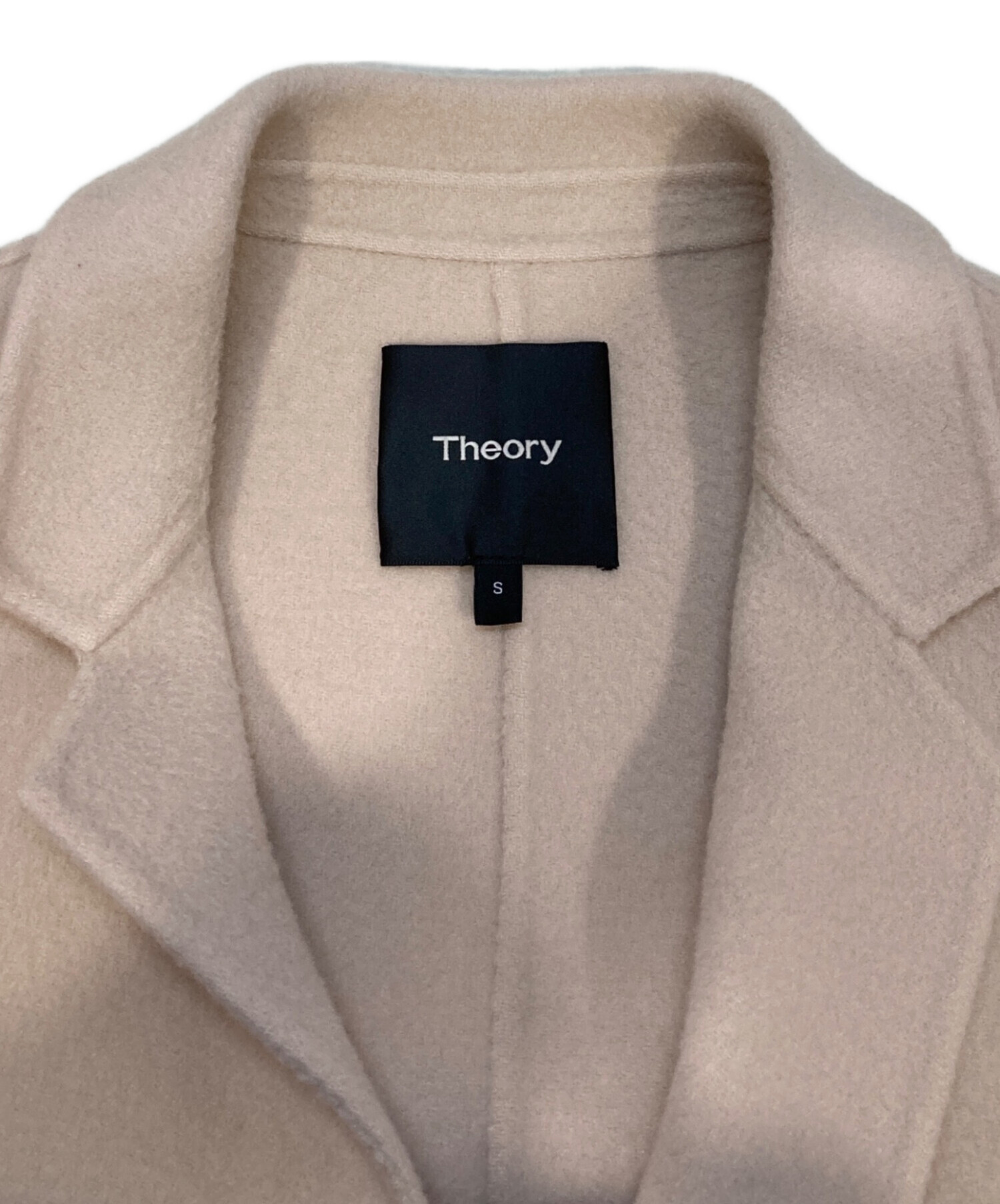 中古・古着通販】theory (セオリー) ダブルフェイスチェスターコート ピンク サイズ:S｜ブランド・古着通販 トレファク公式【TREFAC  FASHION】スマホサイト