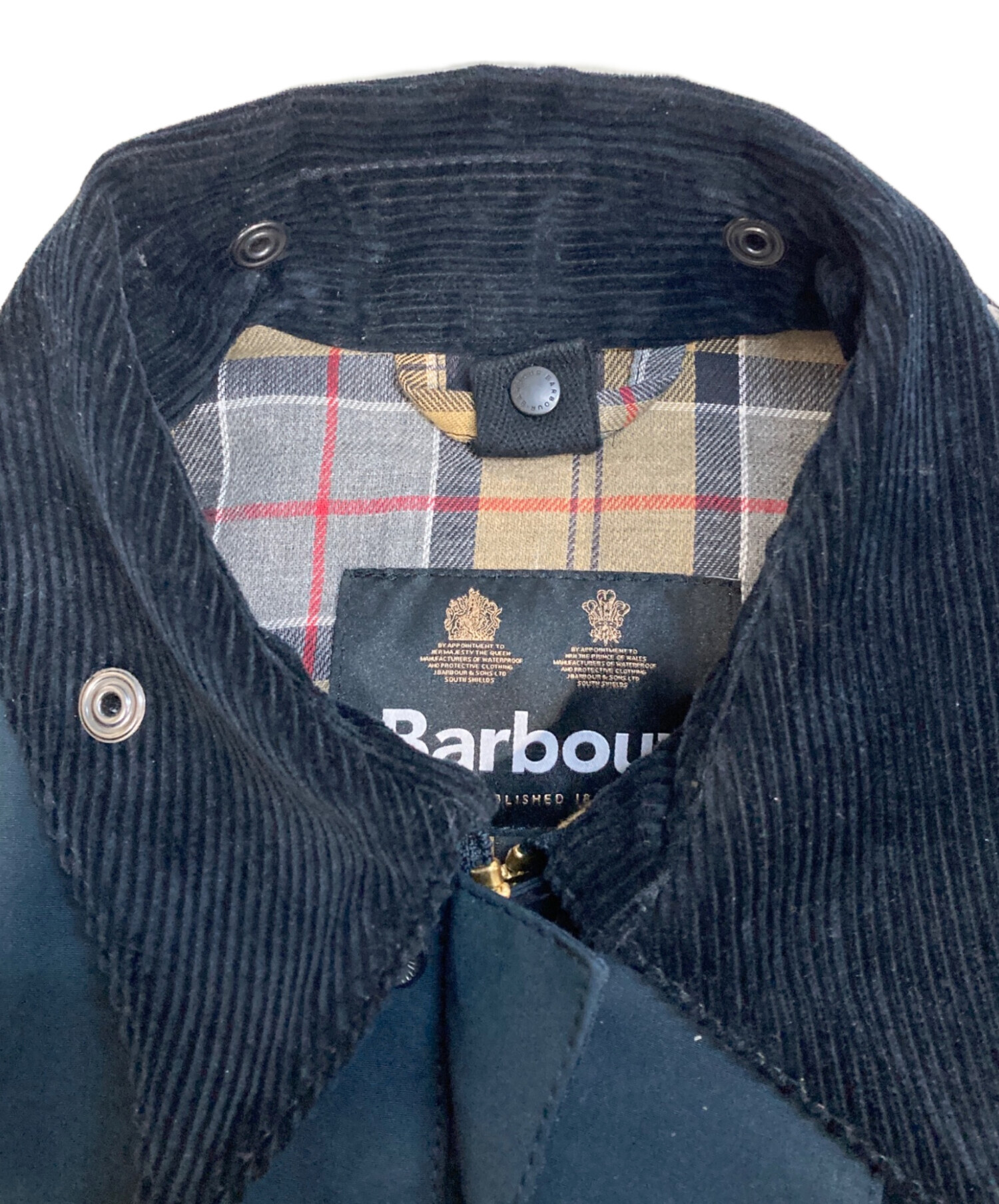 中古・古着通販】Barbour (バブアー) BORDER 2Layer Classic ネイビー サイズ:M｜ブランド・古着通販  トレファク公式【TREFAC FASHION】スマホサイト