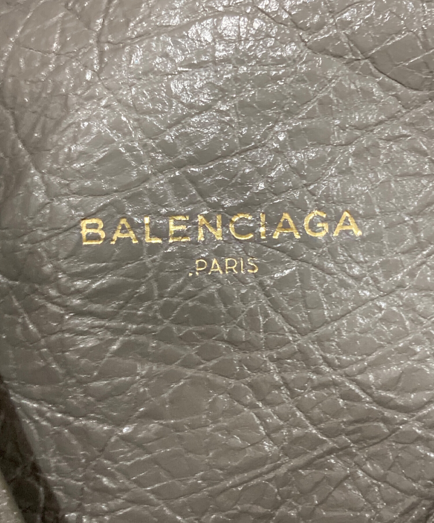 BALENCIAGA (バレンシアガ) エアホーボー2WAYレザーバッグ グレー