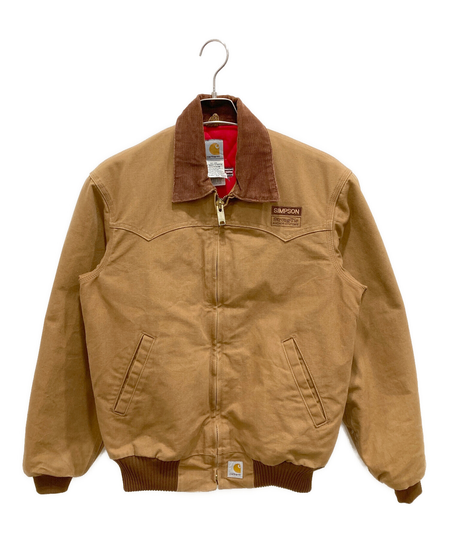 CarHartt (カーハート) Santa Fe Jacket/サンタフェジャケット ブラウン(J13 BRN) サイズ:S